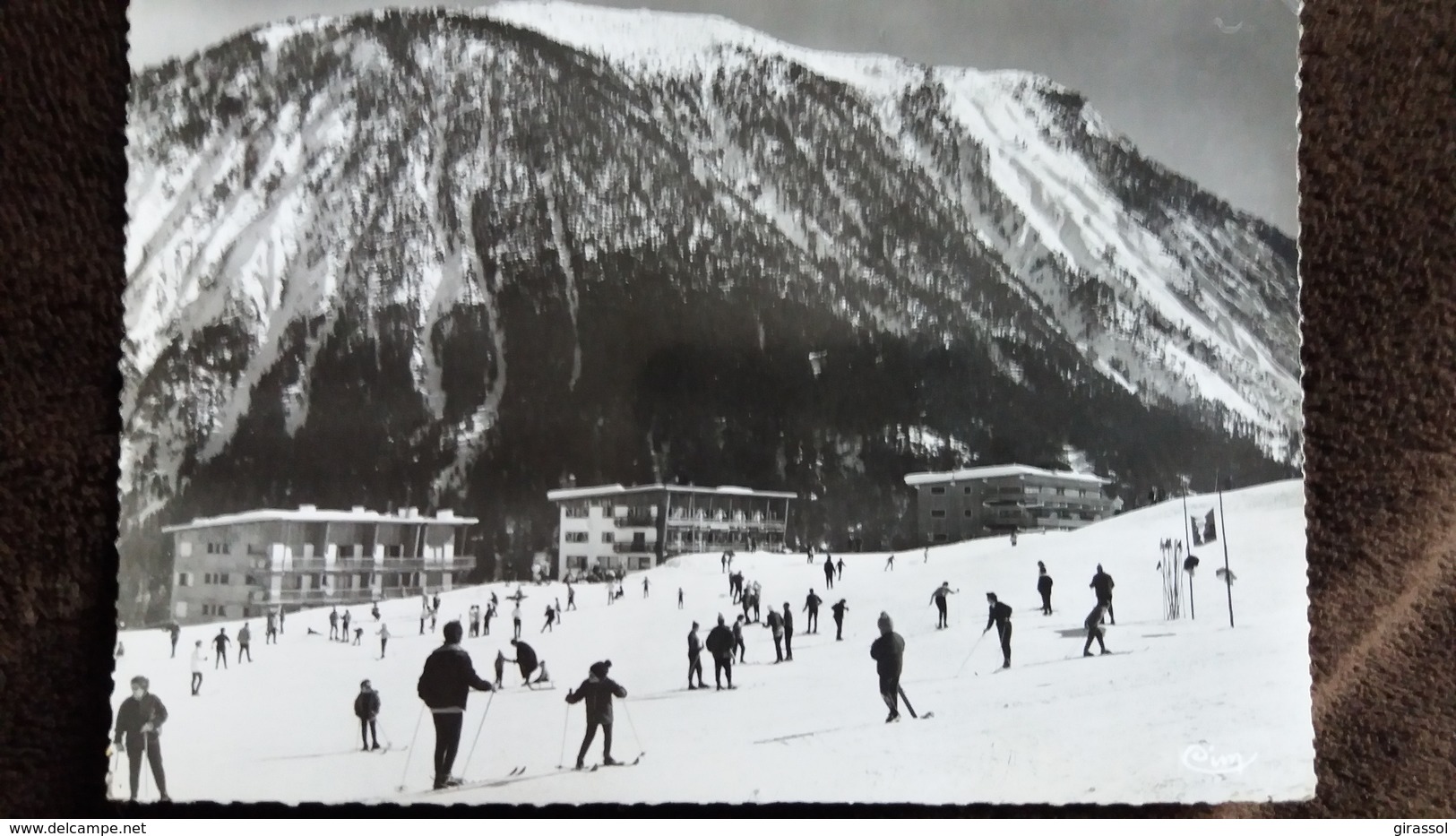 CPSM VALLEE DE COURCHEVEL MORIOND L ENSOLEILLEE SAVOIE LES HOTELS ET L ARRIVEE DES PISTES ED CIM 1969 - Courchevel