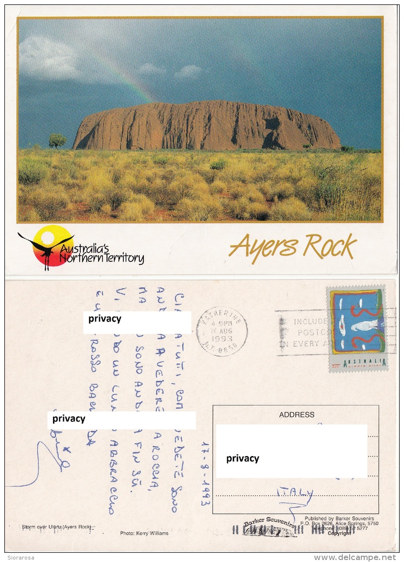 Australia Northern Territory : Ayers Rock - Alice Springs