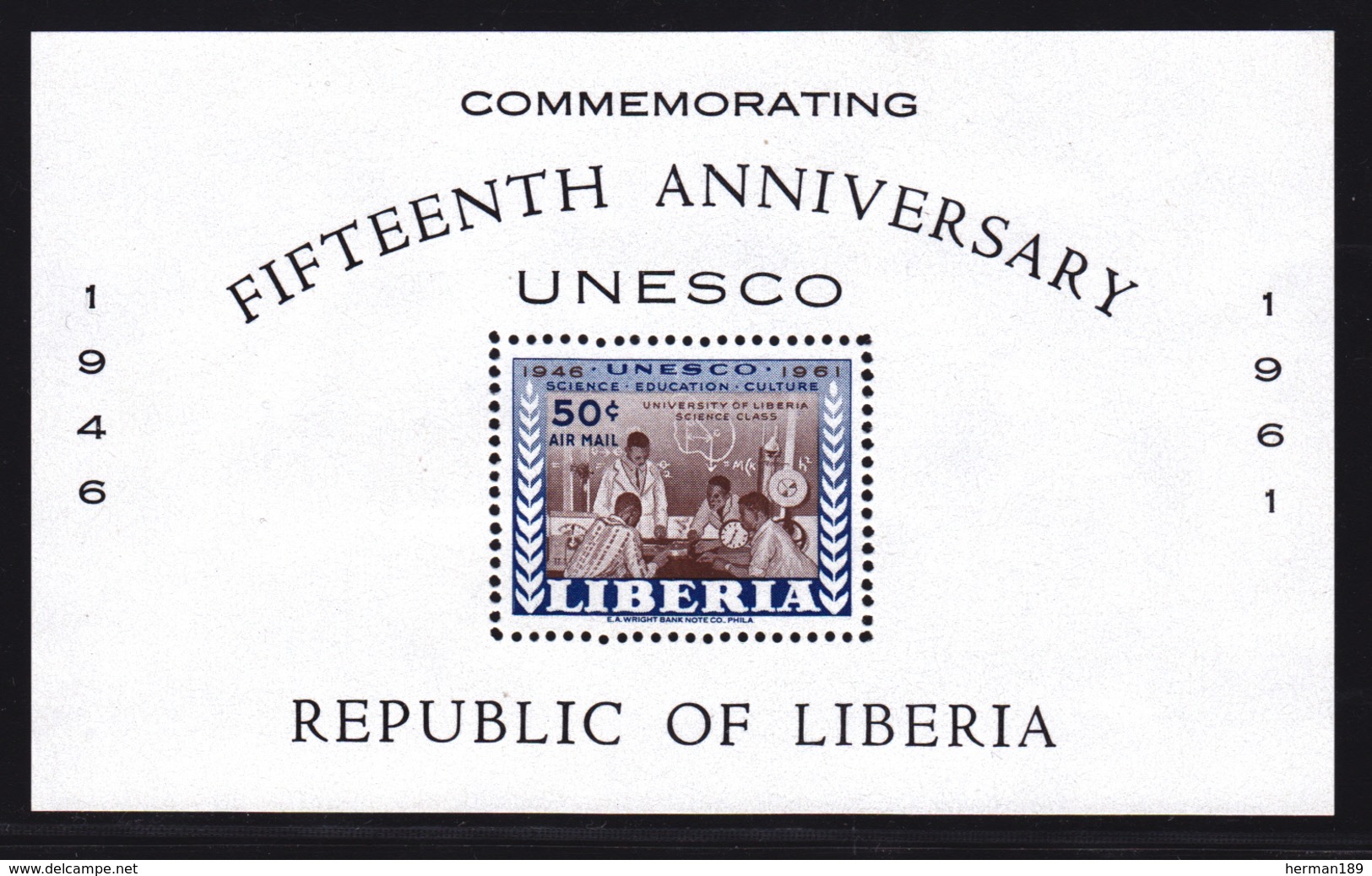 LIBERIA BLOC N°   20 ** MNH Neuf Sans Charnière, TB  (D1982) - Liberia