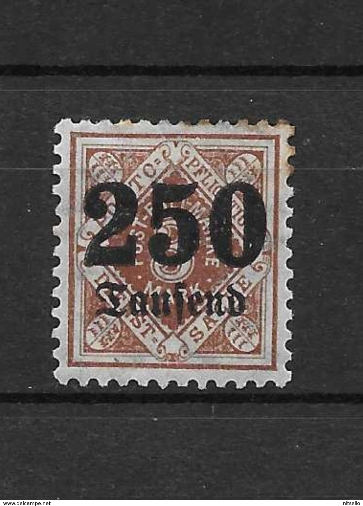 LOTE 1438  ///   ALEMANIA - WURTEMBERG     YVERT Nº: 170*MH - Nuevos