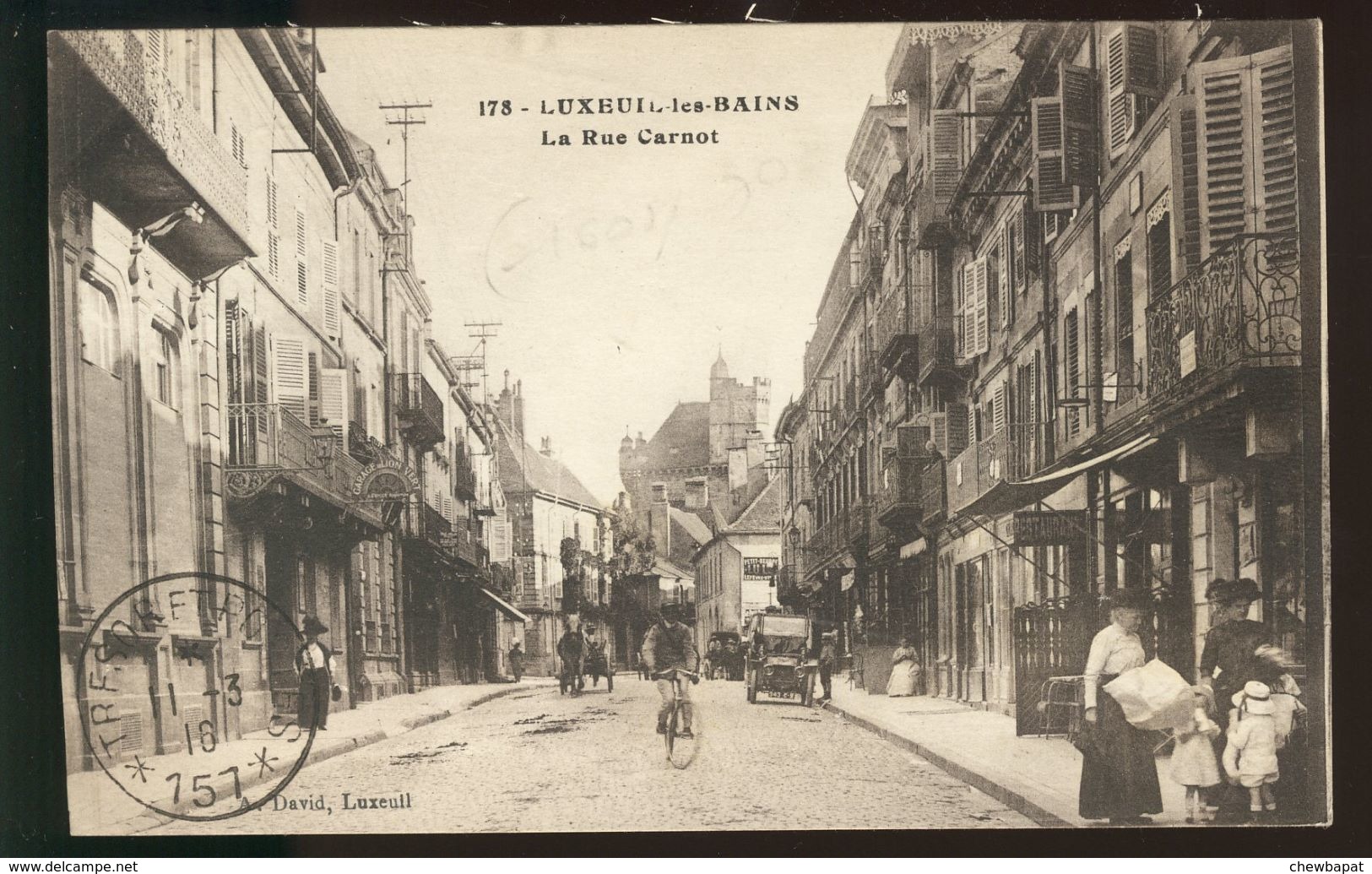 Luxeuil-les-Bains - La Rue Carnot - Luxeuil Les Bains