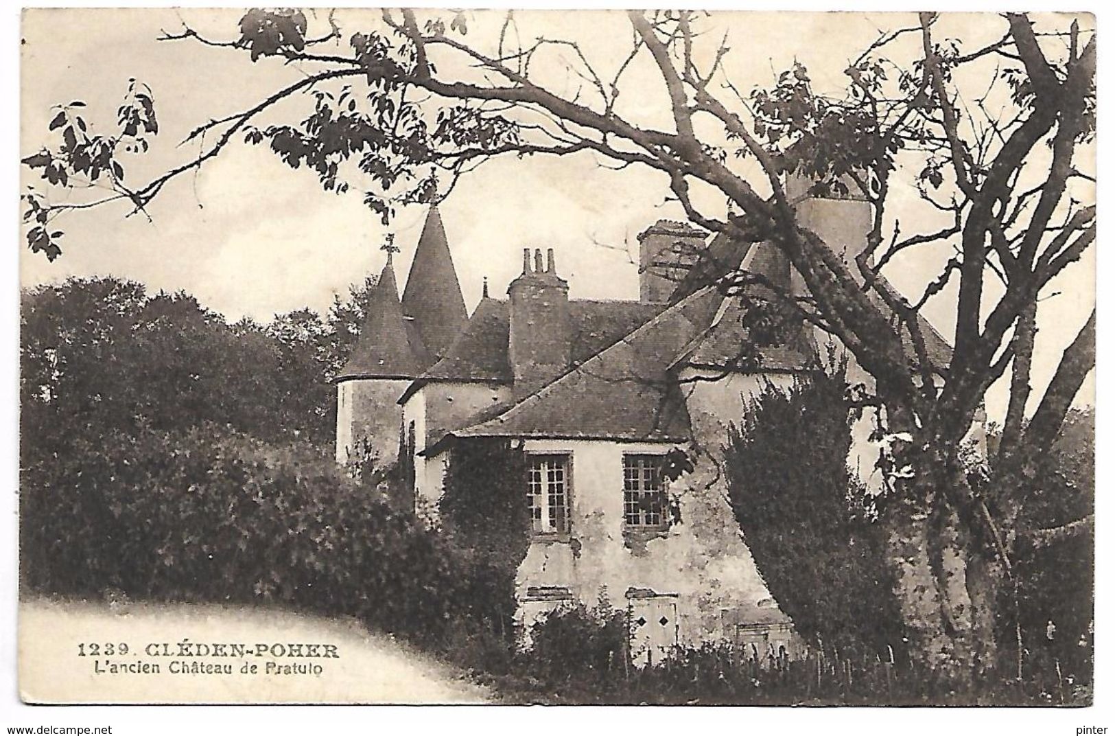 CLEDEN POHER - L'ancien Château De Pratulo - Cléden-Cap-Sizun