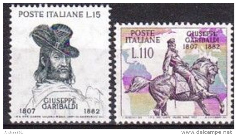 1957 - Giuseppe Garibaldi - Nuovo - 1946-60: Mint/hinged