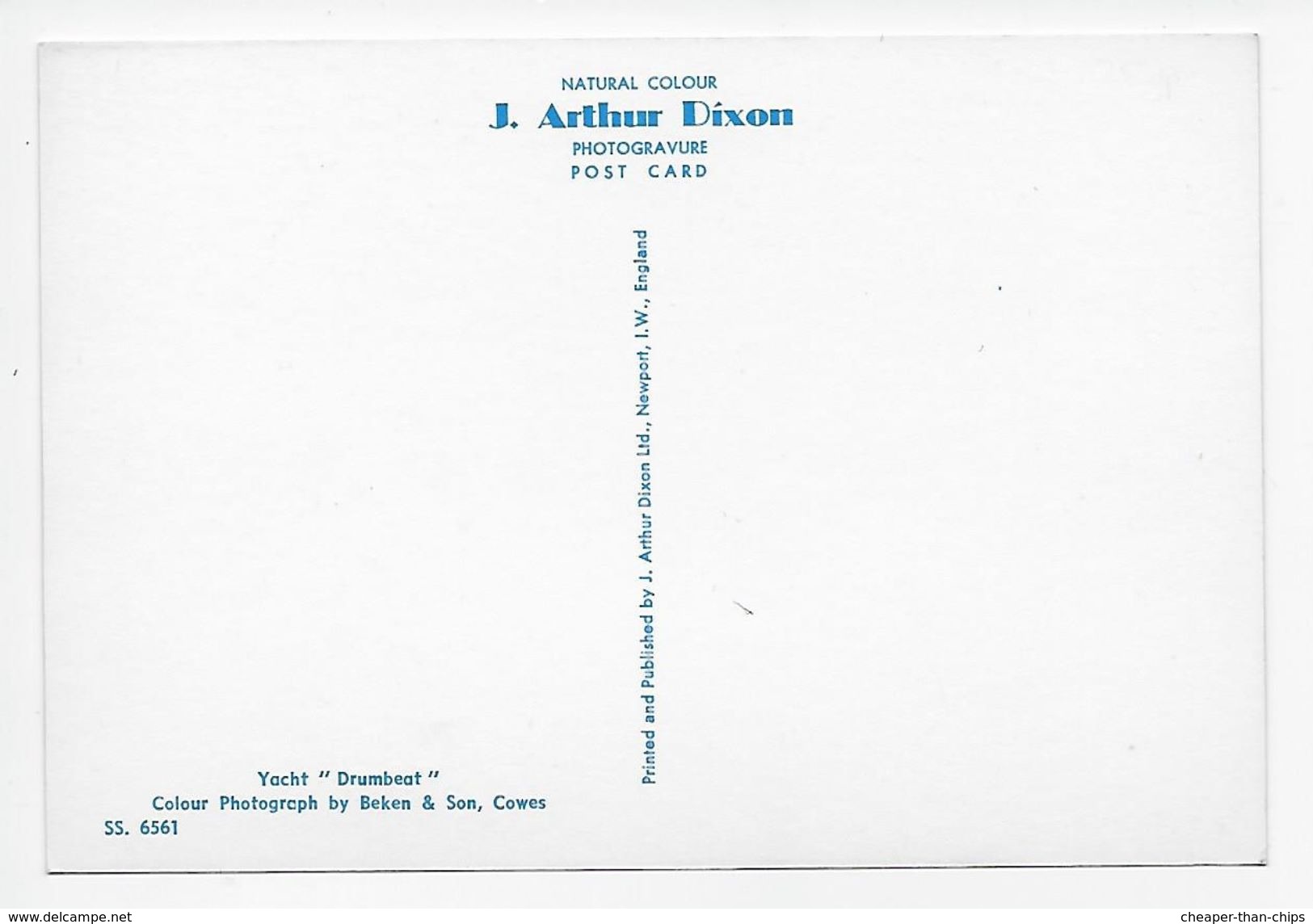 Yacht "Drumbeat" - Segeln