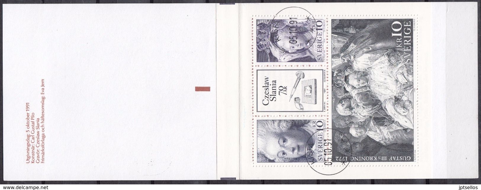 SUECIA 1991 Nº C-1670 USADO PRIMER DIA - Used Stamps