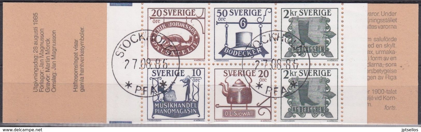 SUECIA 1985 Nº C-1324 USADO - Usados