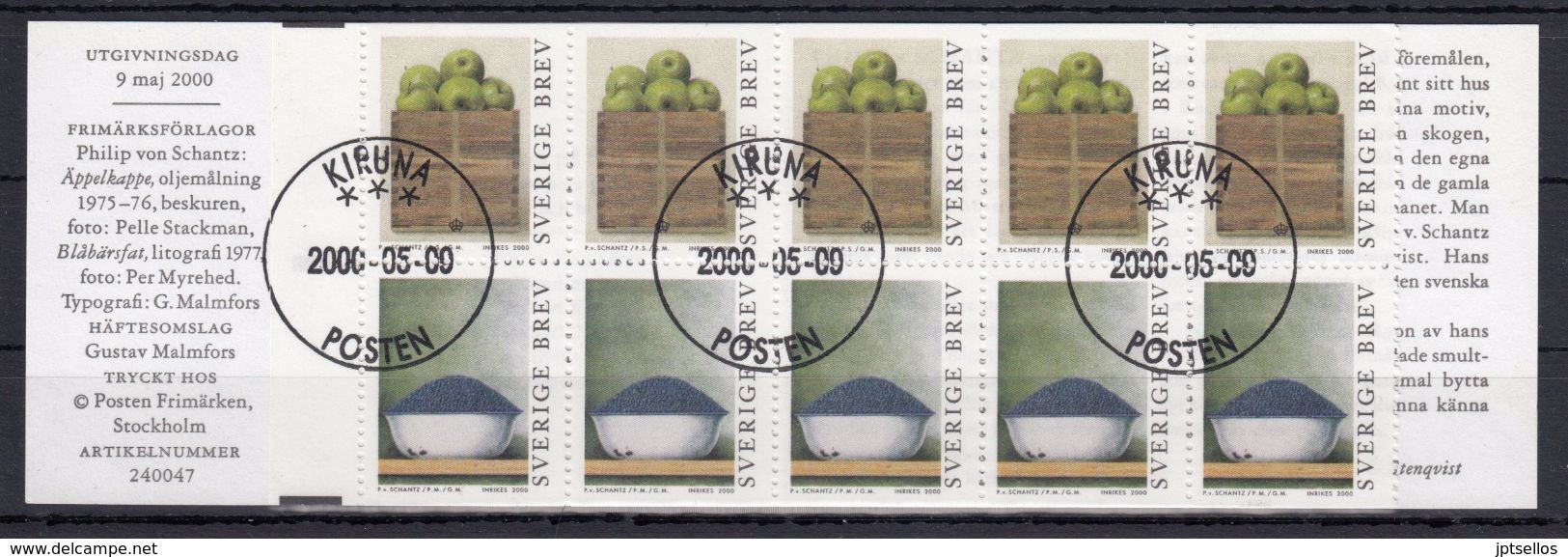 SUECIA 2000 Nº C-2161 USADO PRIMER DIA - Used Stamps