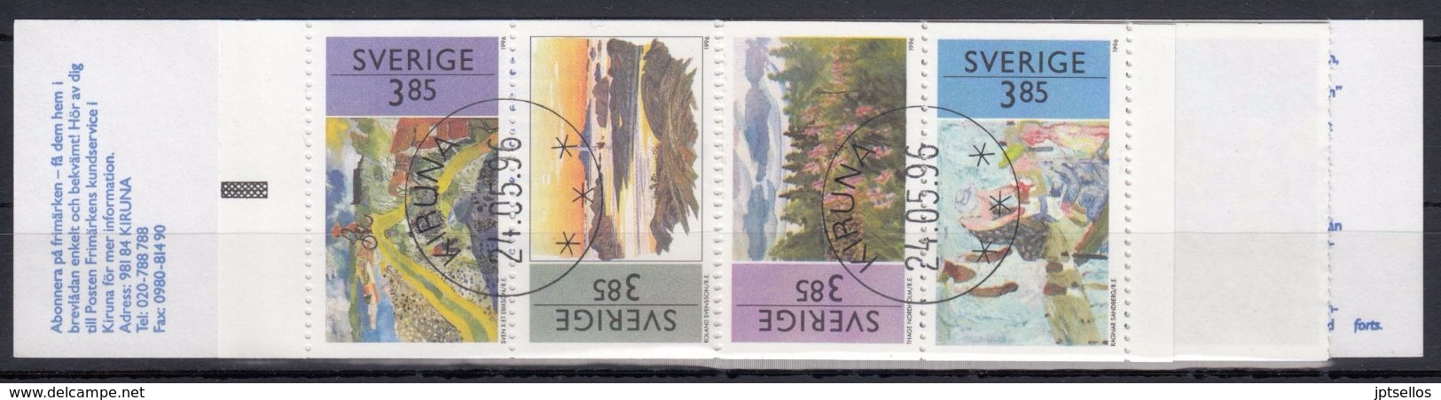 SUECIA 1996 Nº C-1927 USADO PRIMER DIA - Used Stamps