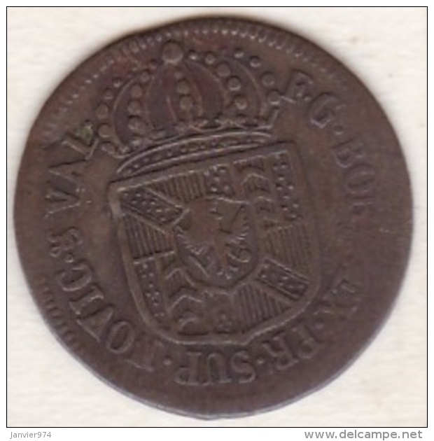 Principauté De Neuchâtel / Neuenburg .  1/2 Batzen 1789 . KM# 47 - Monnaies Cantonales