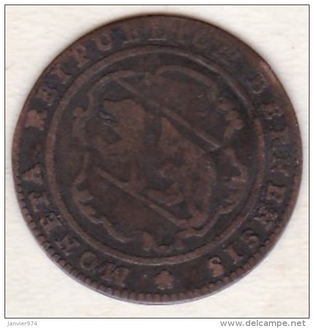 Canton De Berne /  Bern. 1/2 Batzen 1772 . RARE. KM# 91 - Berna