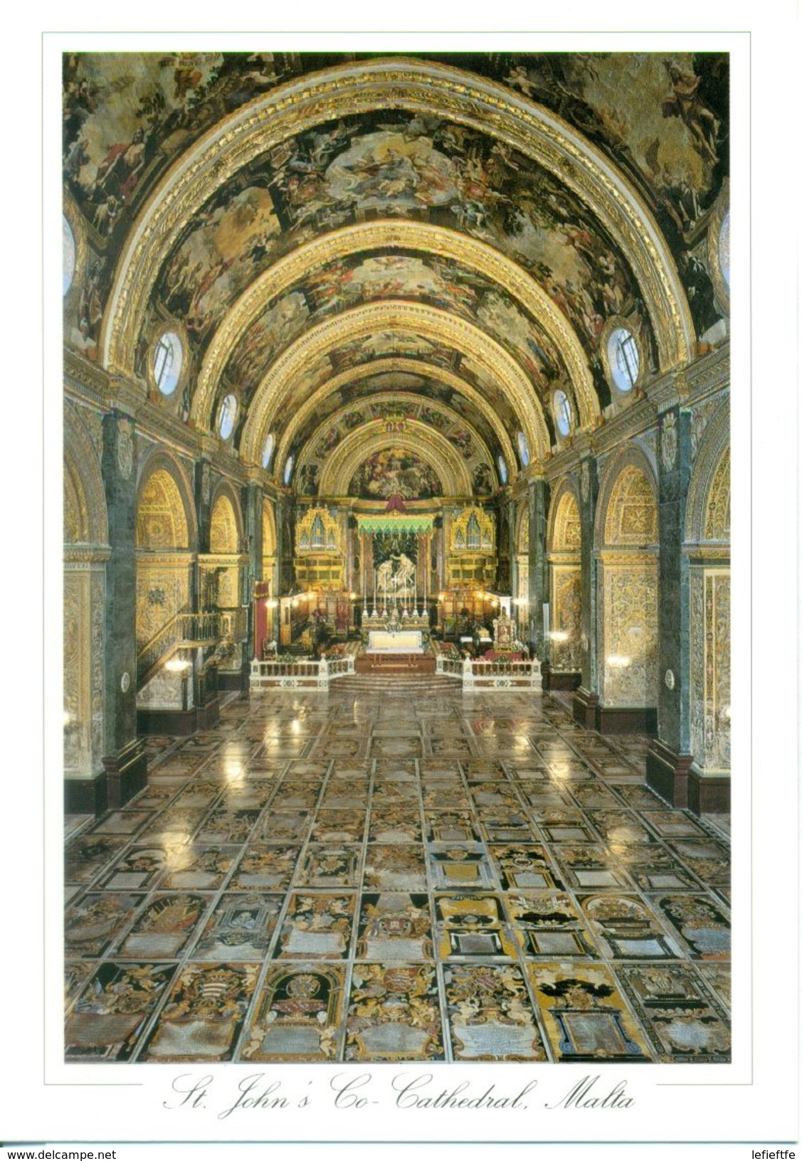 Malte - La Vallette - Cathédrale Saint Jean - MJ Publications - Nº MJ 116 - - Malta