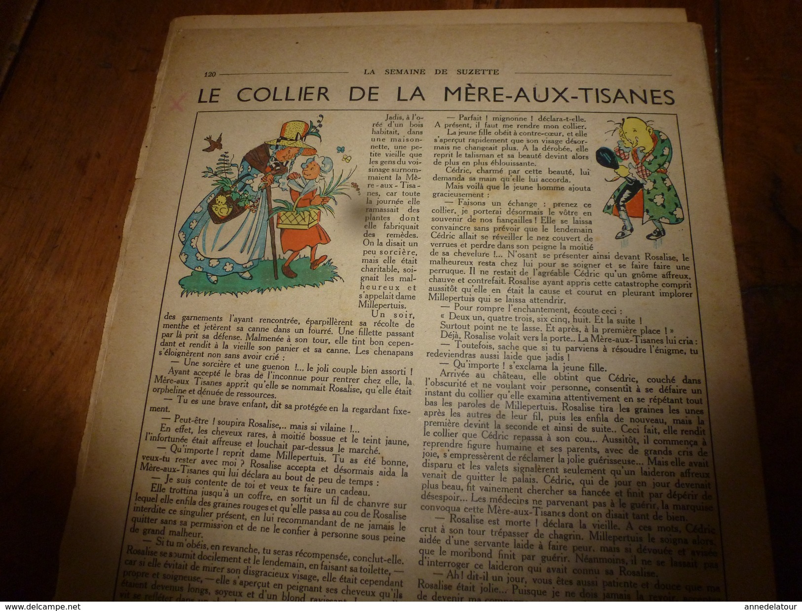 1946  LSDS  (La Semaine De Suzette)  Histoire De PETIT LUC Et Du Pois Magique; Etc - La Semaine De Suzette