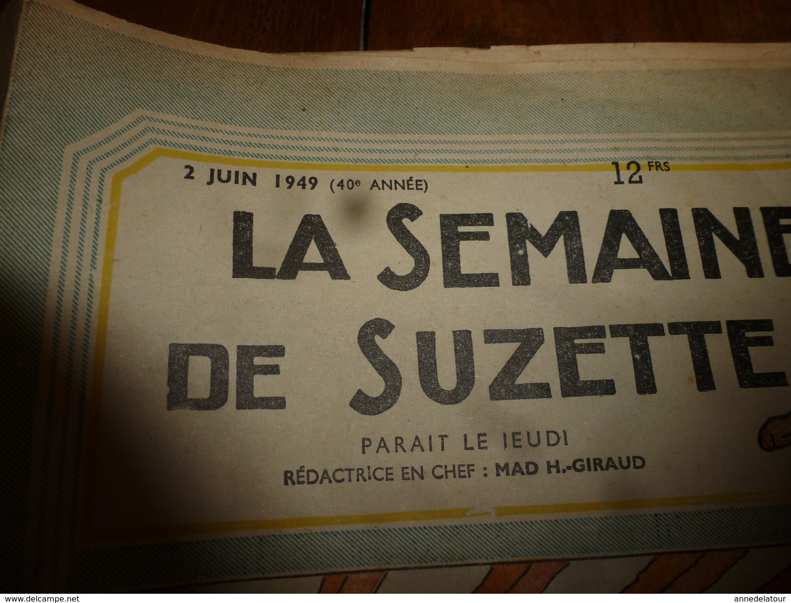 1949  LSDS  (La Semaine De Suzette)  John Allan Le Plus Jeune Modiste Du Monde; Etc - La Semaine De Suzette