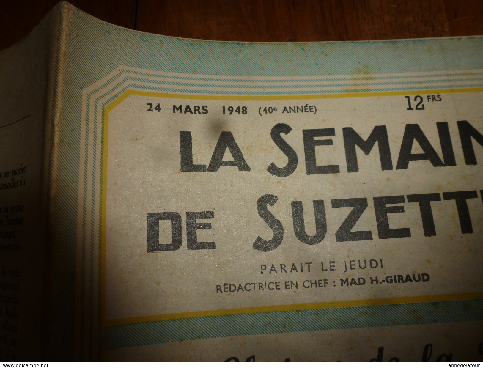 1948  LSDS  (La Semaine De Suzette)  Deux Gentilles écuyères Ann Fitzalen Et Daphné Agesleto; Etc - La Semaine De Suzette