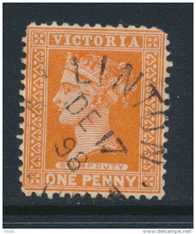 VICTORIA, Postmark &acute;CLINTON&acute; - Gebraucht