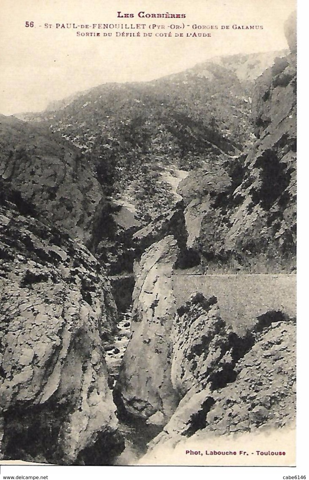 St Paul De Fenouillet  Gorges De Galamus  56 - Autres & Non Classés