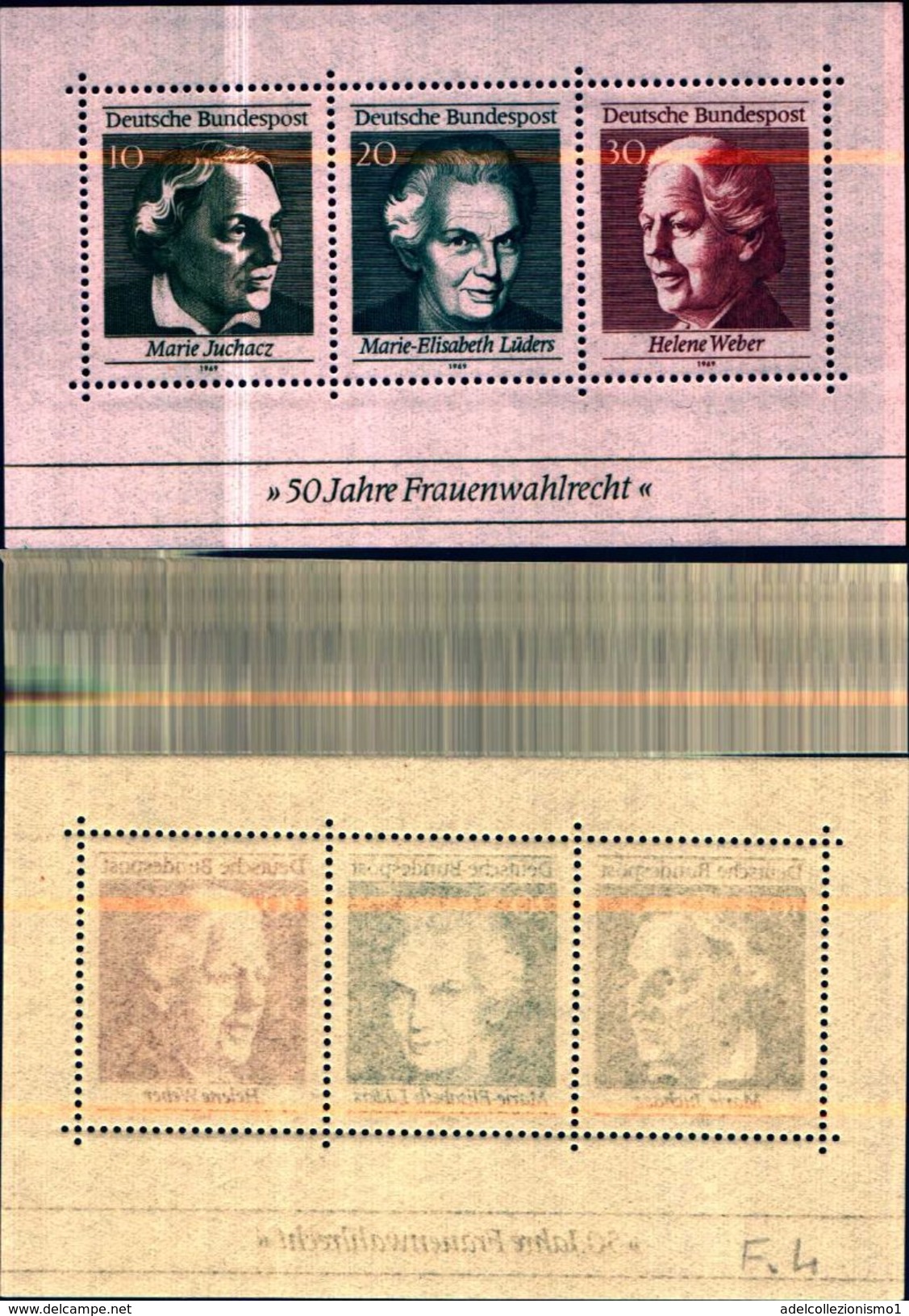 85294) GERMANIA FEDERALE - FOGLIETTO N. 4 - MNH** - VEDI FOTO - 1. Tag - FDC (Ersttagblätter)