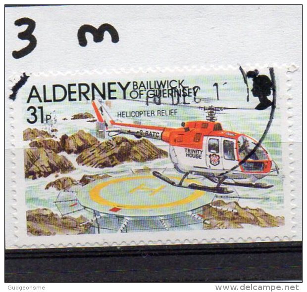 ALDERNEY 1991 Casquets Lighthouse 31p Used - Alderney