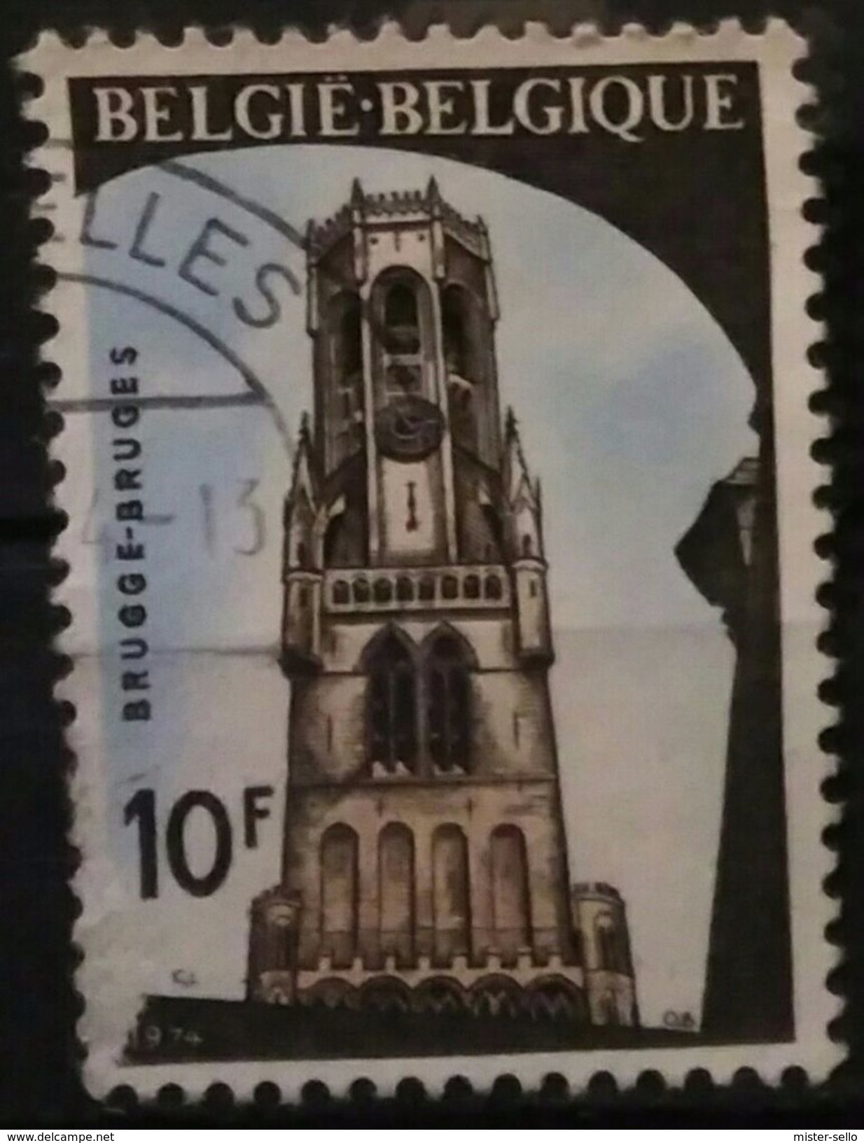 BÉLGICA 1974 Historical Motives. USADO - USED. - Used Stamps