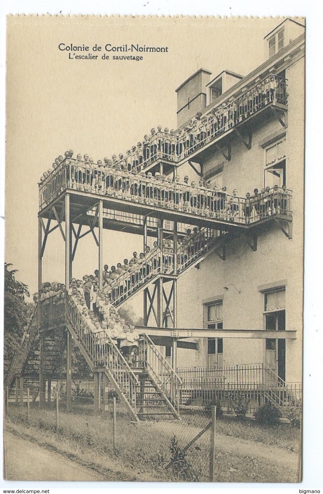 Cortil Noirmont Colonie L'escalier De Sauvetage - Chastre