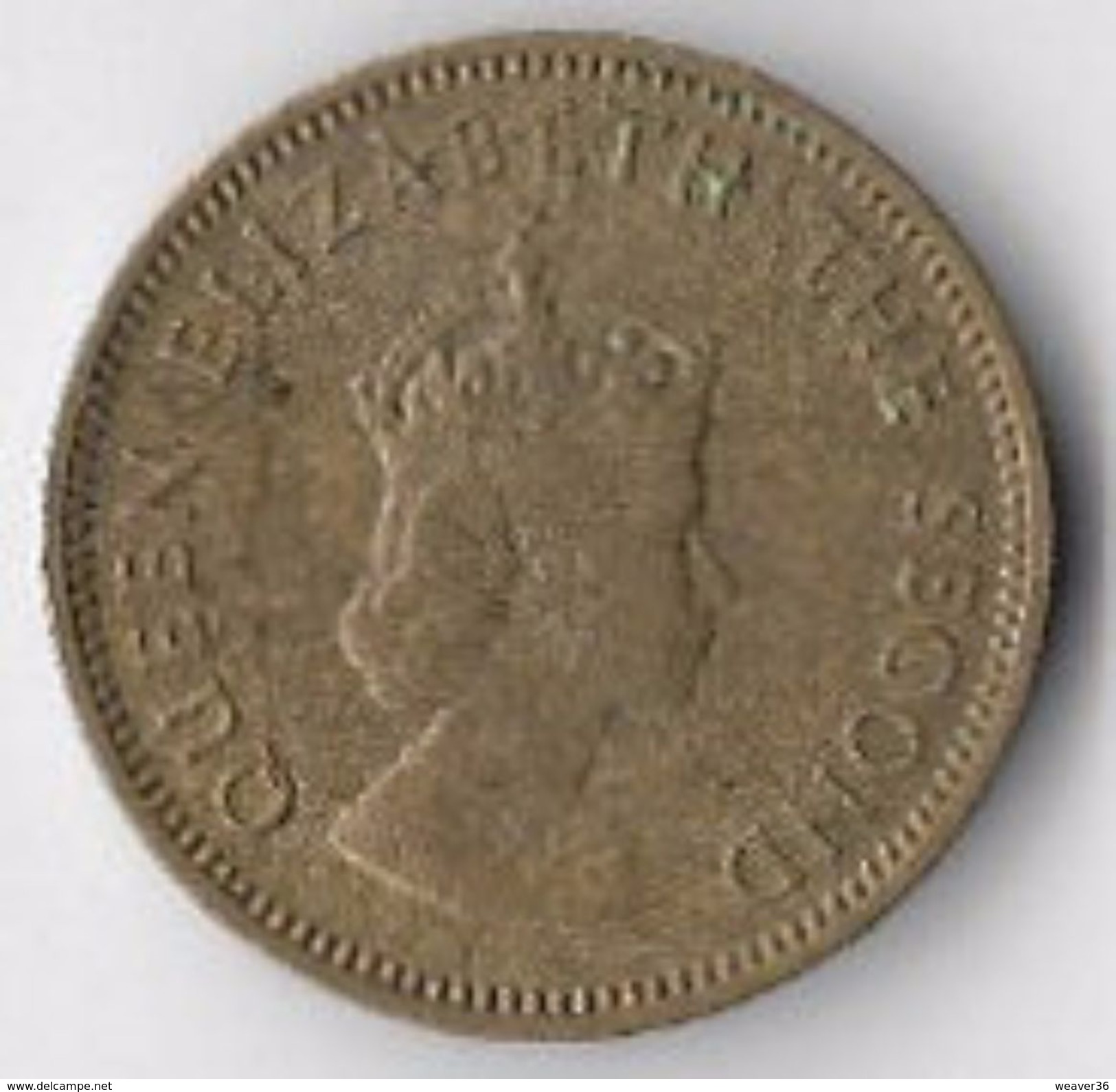 Jersey 1957 ¼th Shilling [C756/2D] - Jersey