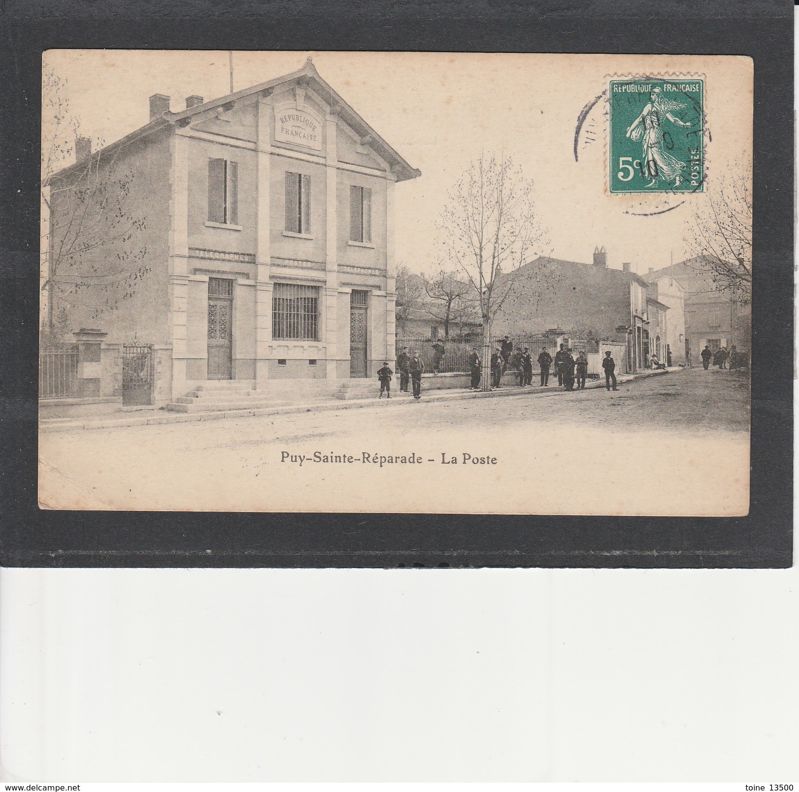 13 PUY SAINTE REPARADE -  La Poste - Autres & Non Classés