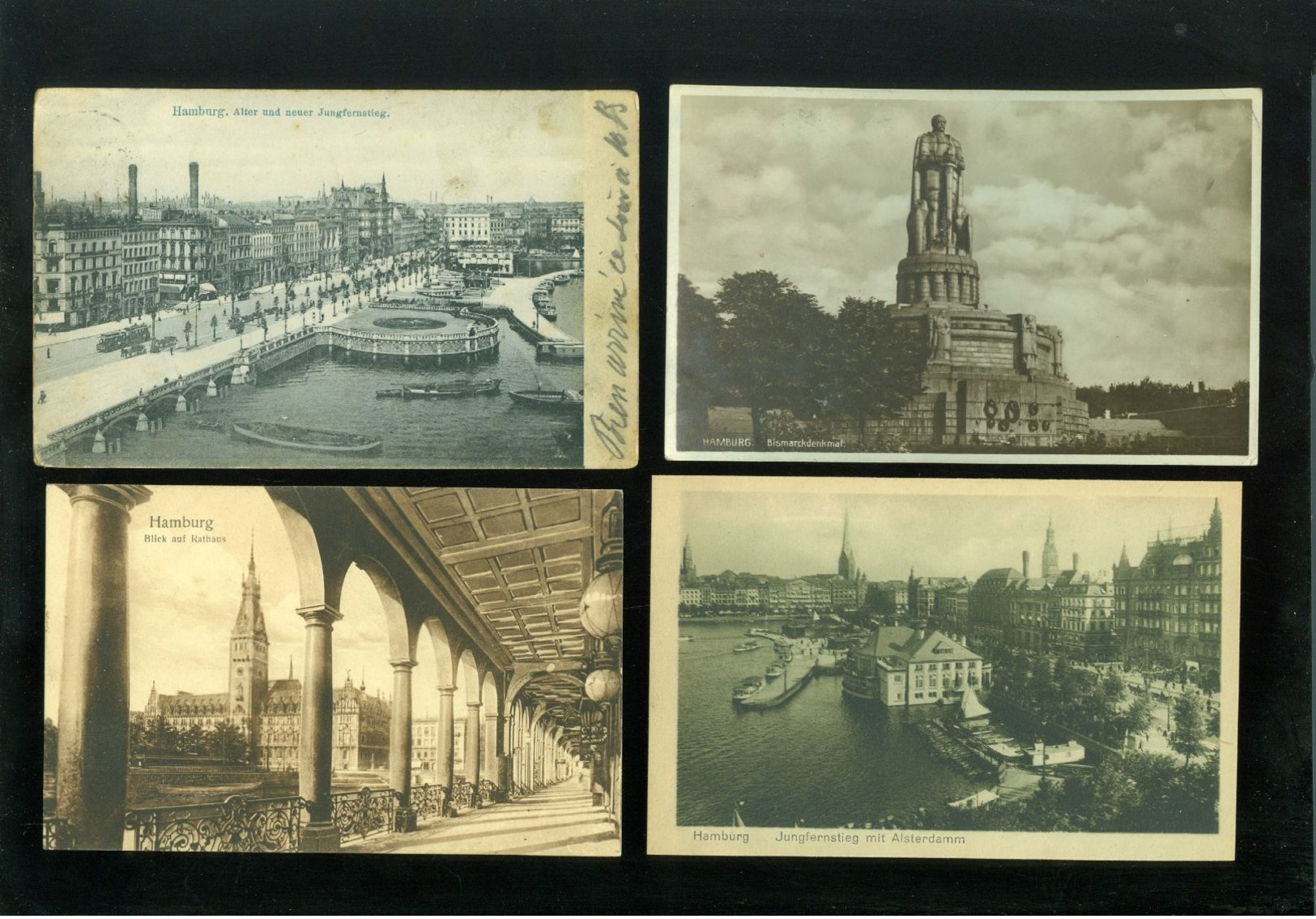 Beau lot de 60 cartes postales d' Allemagne Hamburg  Deutschland     Lot van 60 oude postkaarten van Duitsland Hamburg