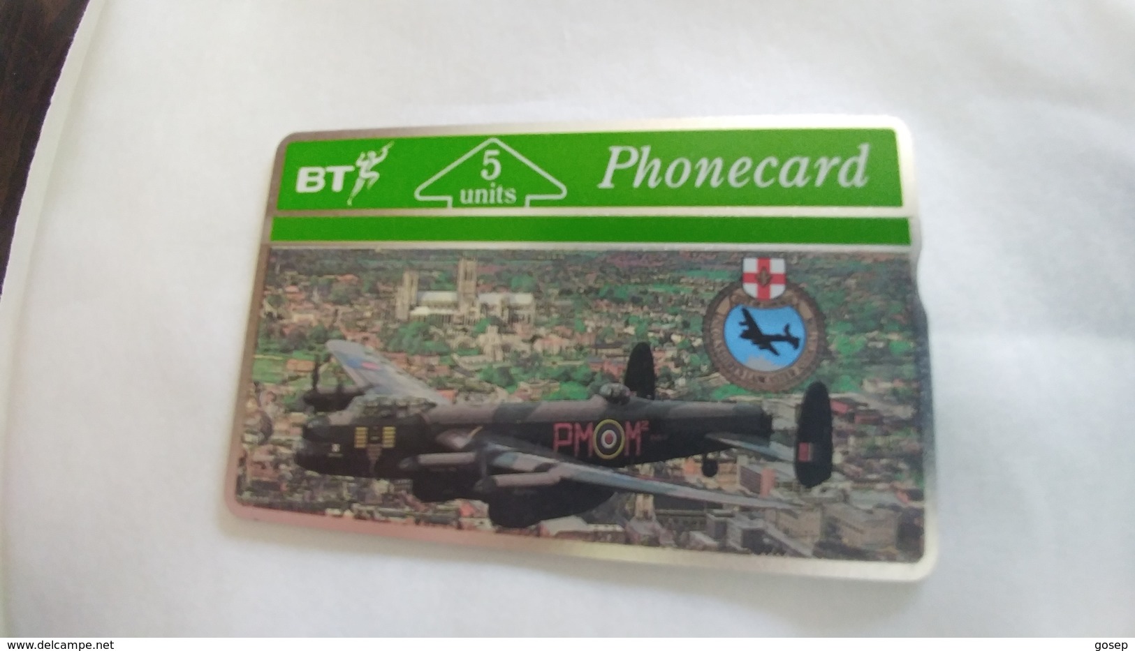 United Kingdom(btg038)B.B.M.F.(1)-lancaster(5units)(243c)tirage1.000mint1card Prepiad Free(price Card Cataloge30.00£ - Avions