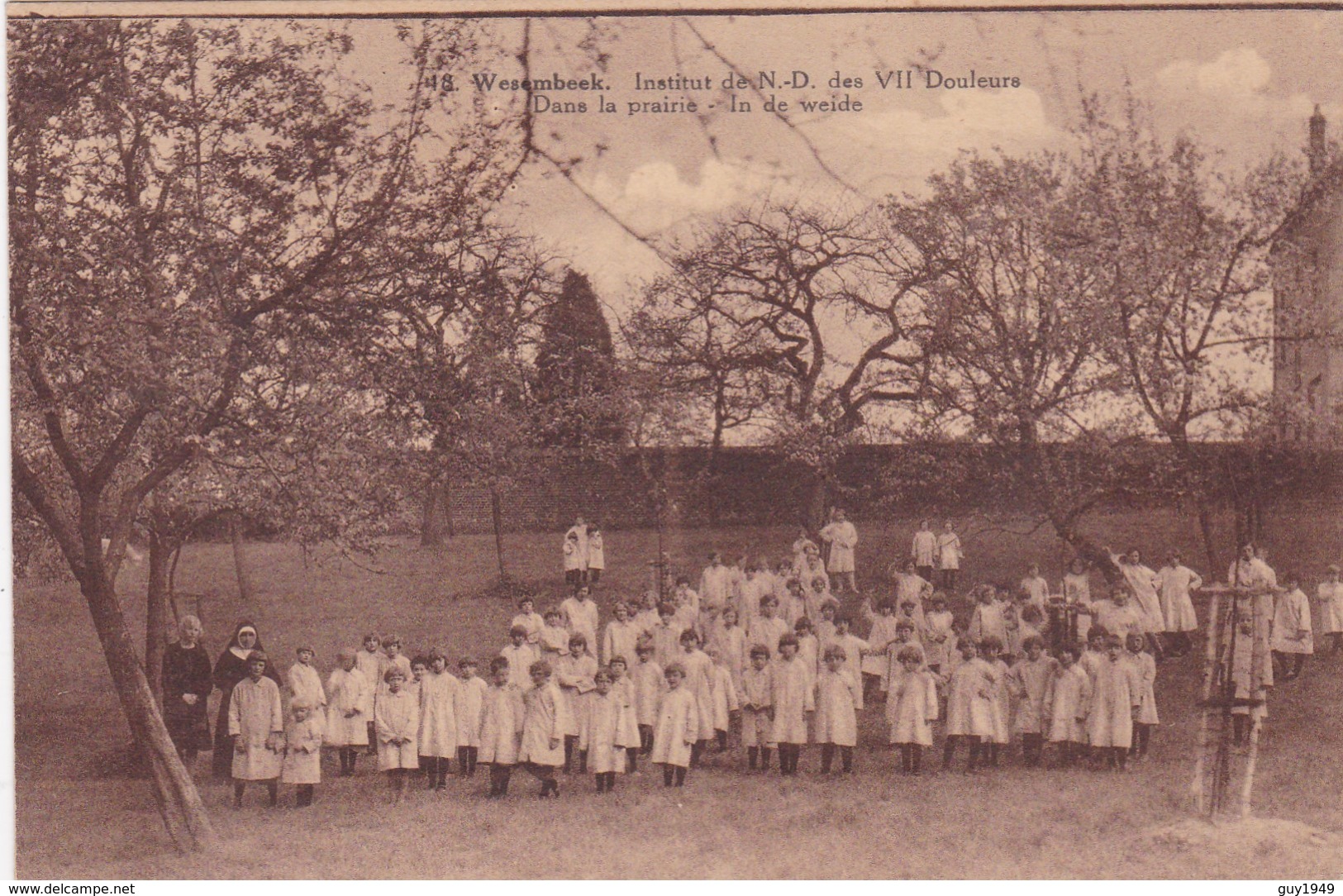 WEZEMBEEK Institut De N.D Des VII DOULEUR   IN DE WEIDE  DANS LE PRAIRIE - Wezembeek-Oppem