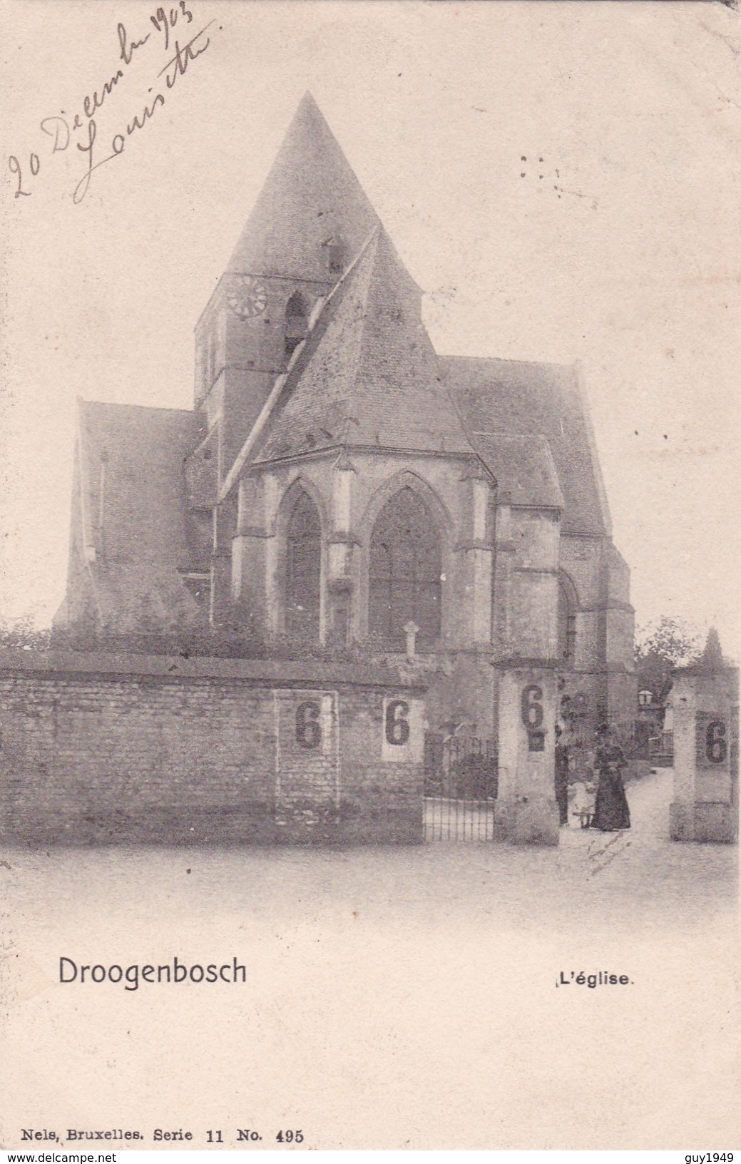 DE KERK    L'EGLISE - Drogenbos