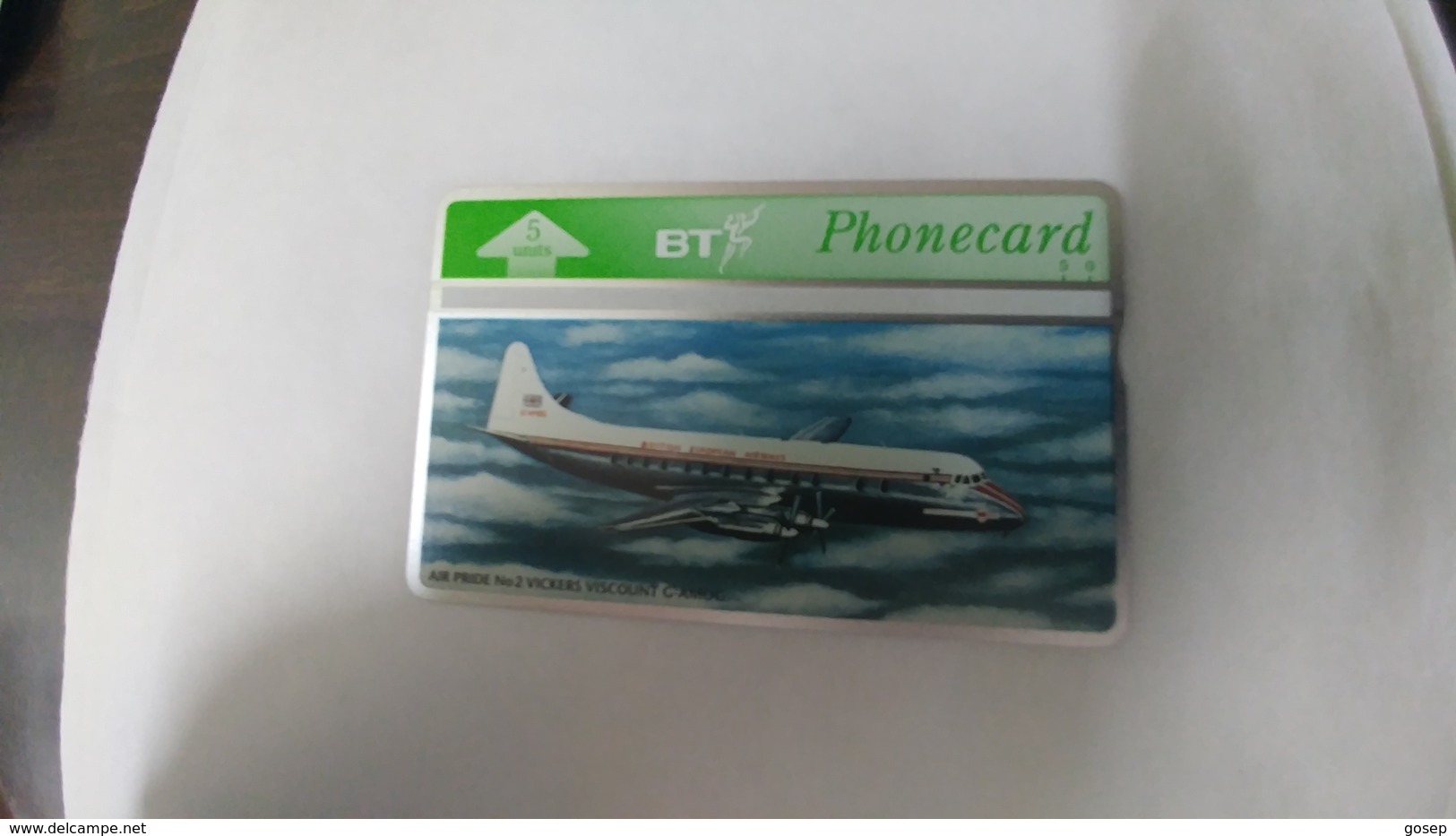 United Kingdom(btg388)air Pride(2)vickers Viscount(5units)(429g)tirage600mint1card Prepiad Free(price Card Cataloge5.00£ - Avions