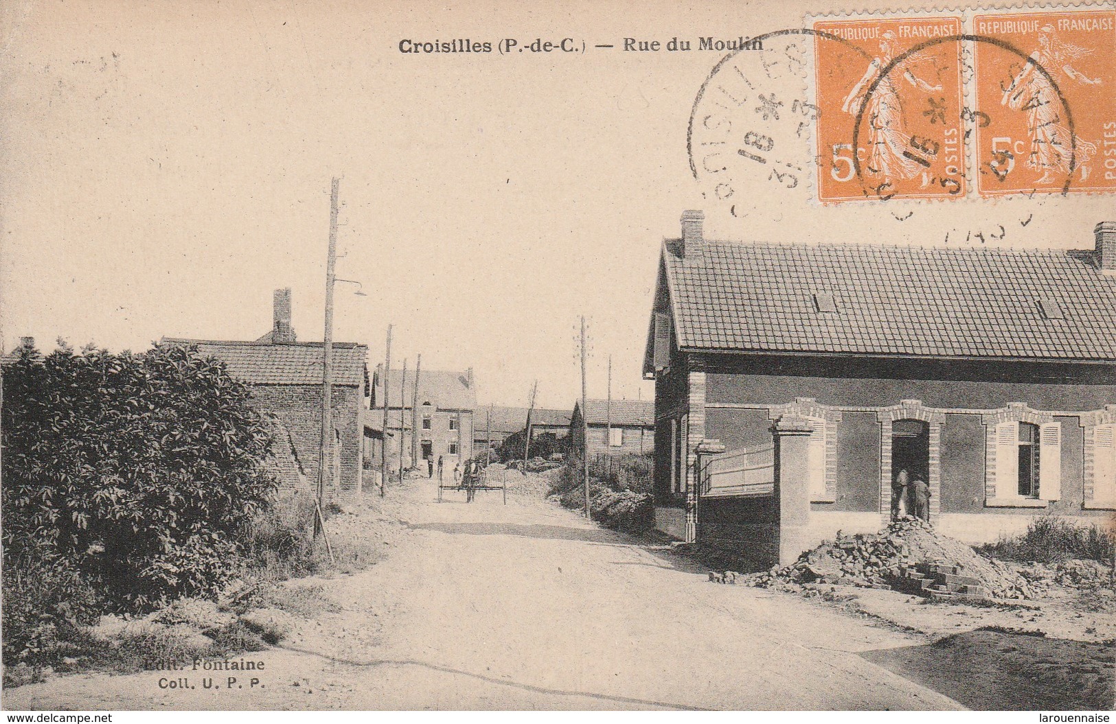 62 - CROISILLES - Rue Du Moulin - Croisilles