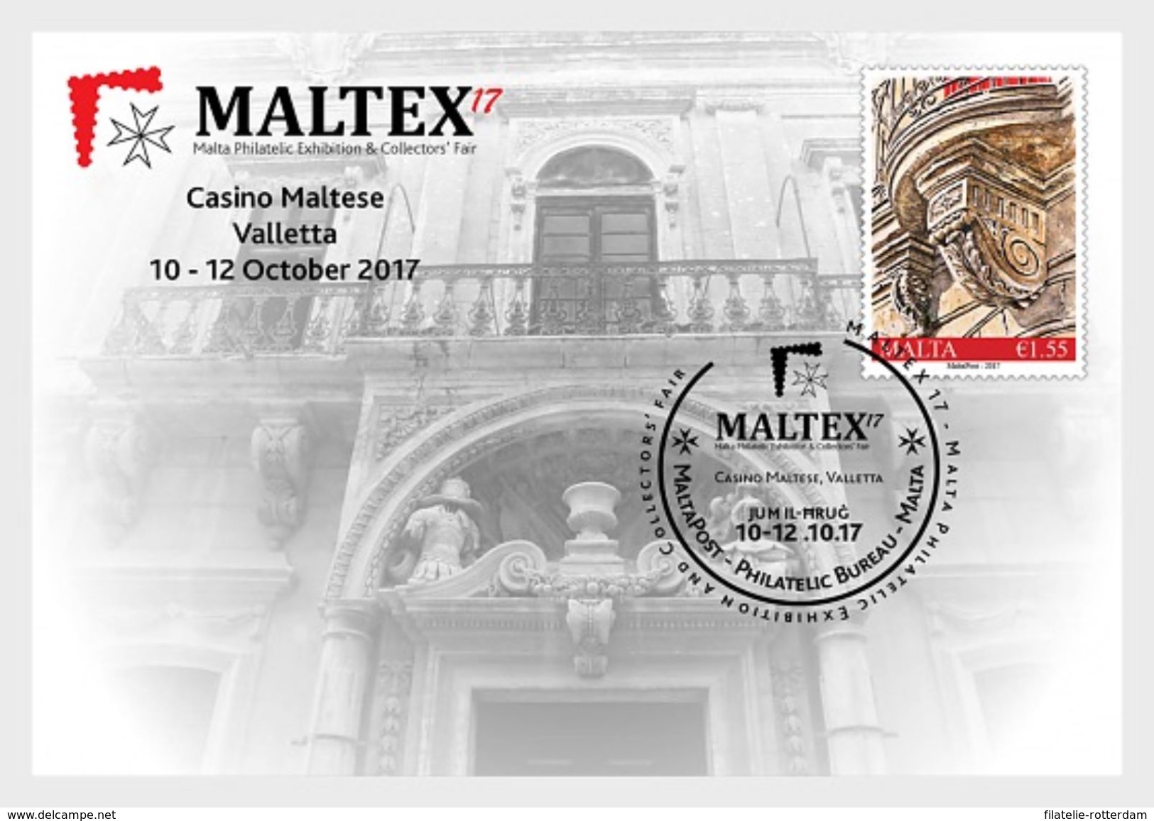Malta / Malte - Postfris / MNH - FDC Maltex Postzegelbeurs 2017 - Malta