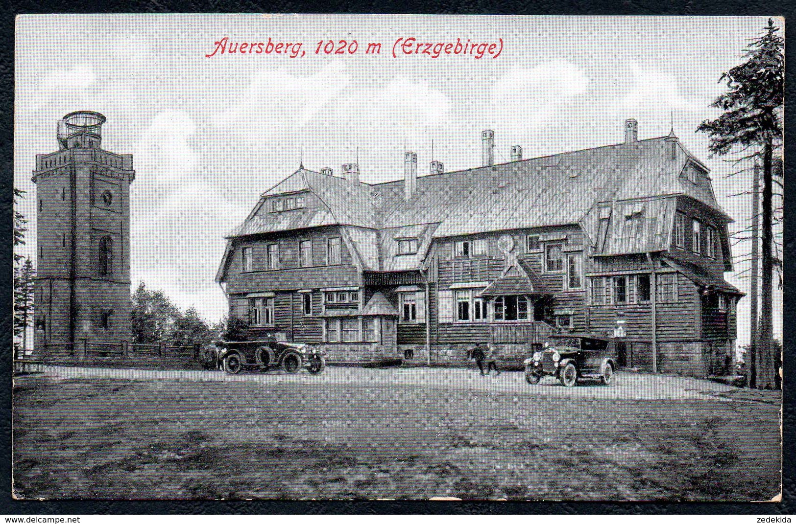 A8447 - Auersberg Eibenstock Johanngeorgenstadt - Fahrzeug Auto Oldtimer - Löffler & Co - Eibenstock