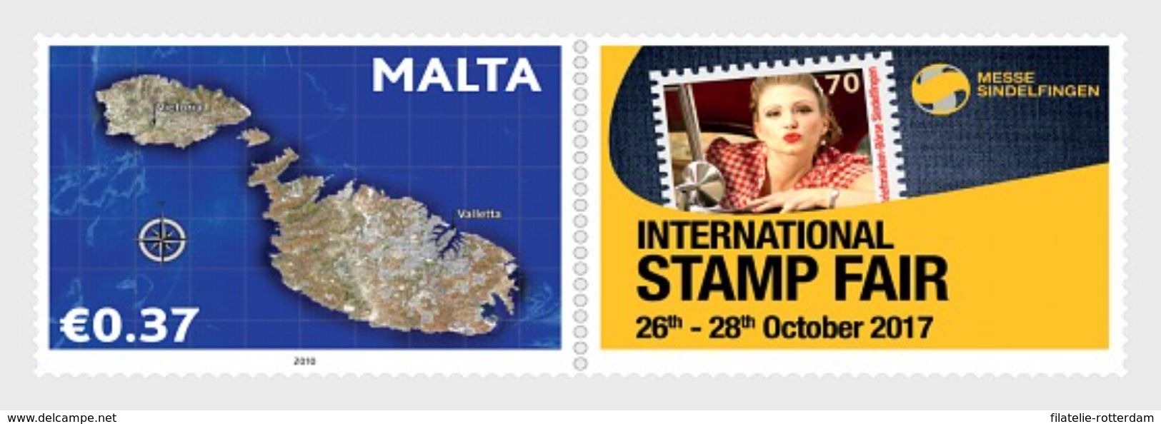 Malta / Malte - Postfris / MNH - Sindelfingen Postzegelbeurs 2017 - Malta