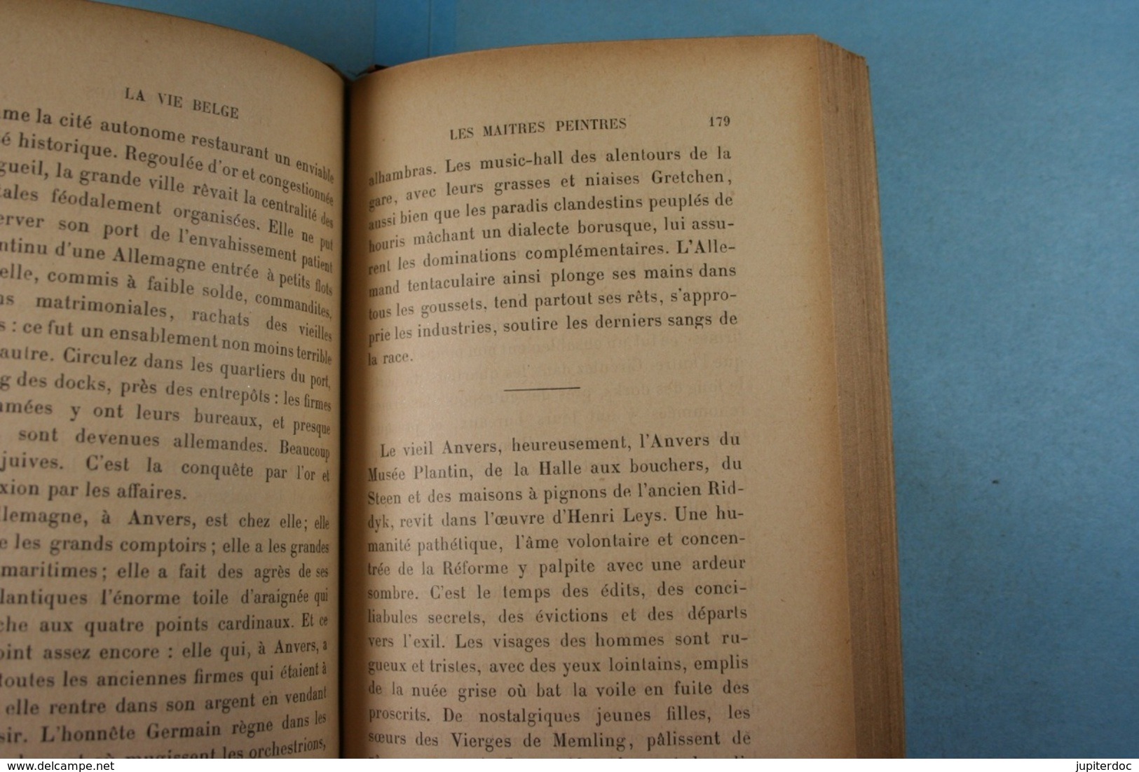 La vie belge Camille Lemonnier 1905 Edit. Fasquelle Paris