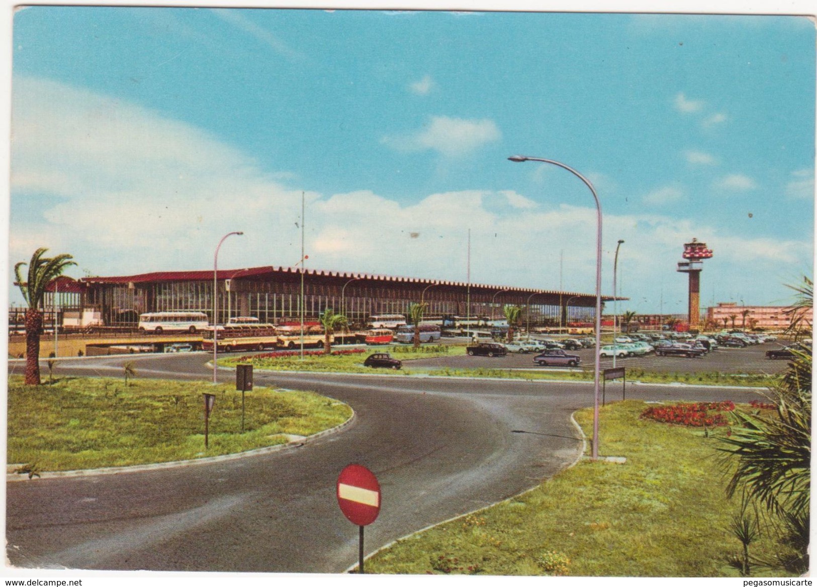 083 ROMA FIUMICINO AEROPORTO INTERCONTINENTALE LEONARDO DA VINCI 1961 - Fiumicino