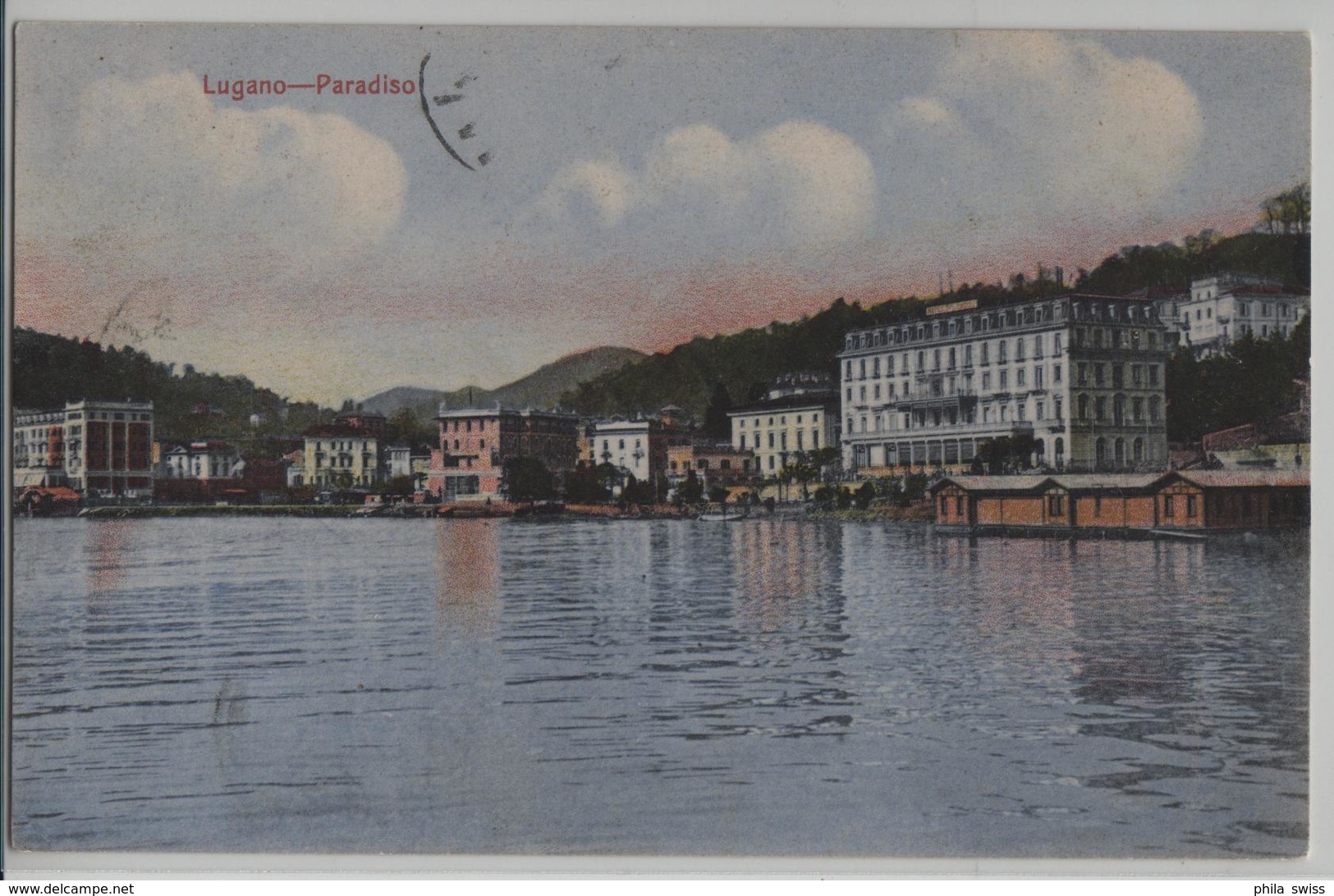 Lugano-Paradiso - Panorama Generale - Photo: Guggenheim - Autres & Non Classés