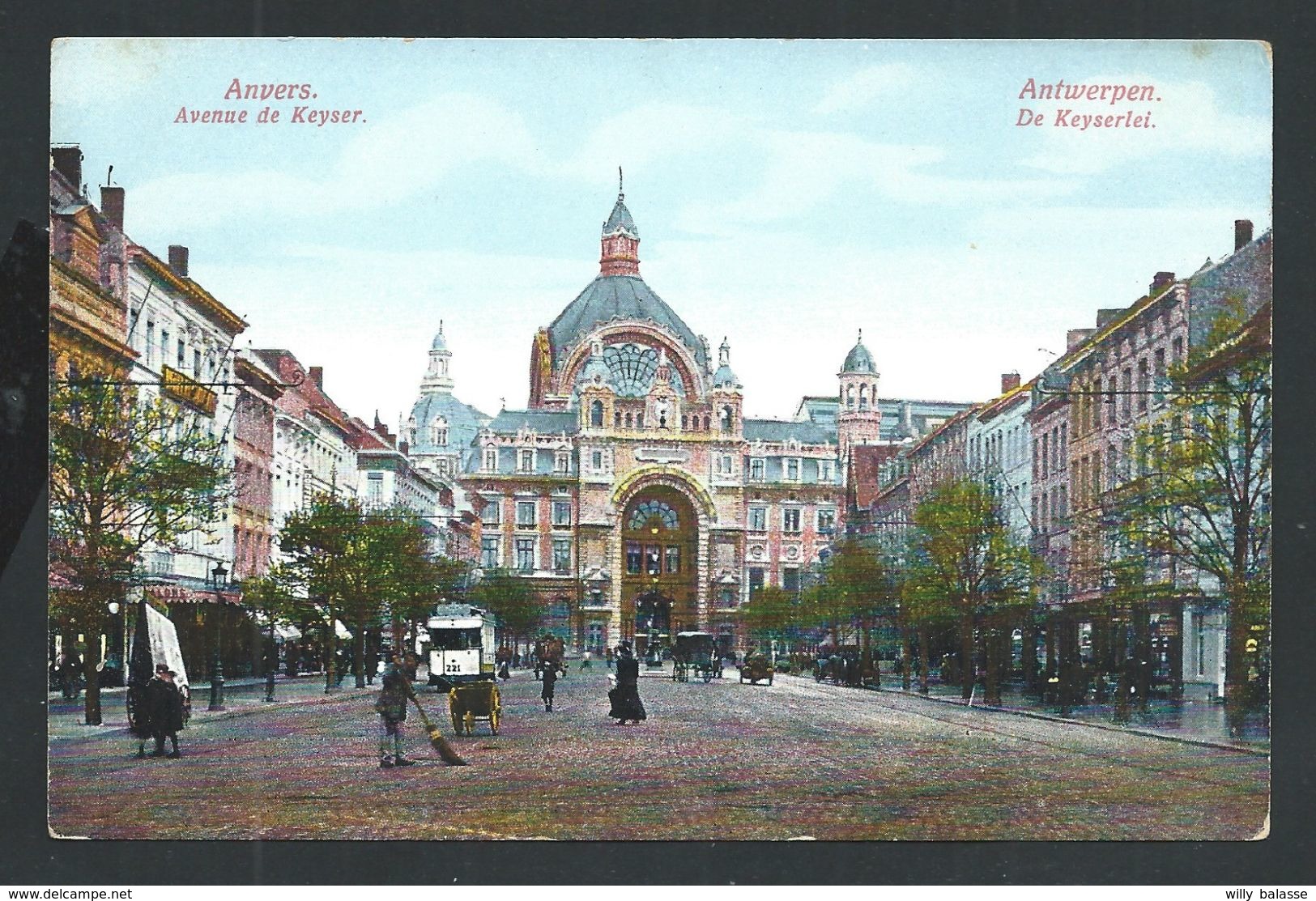 +++ CPA - ANTWERPEN - ANVERS - Avenue De Keyser - Tram  // - Antwerpen