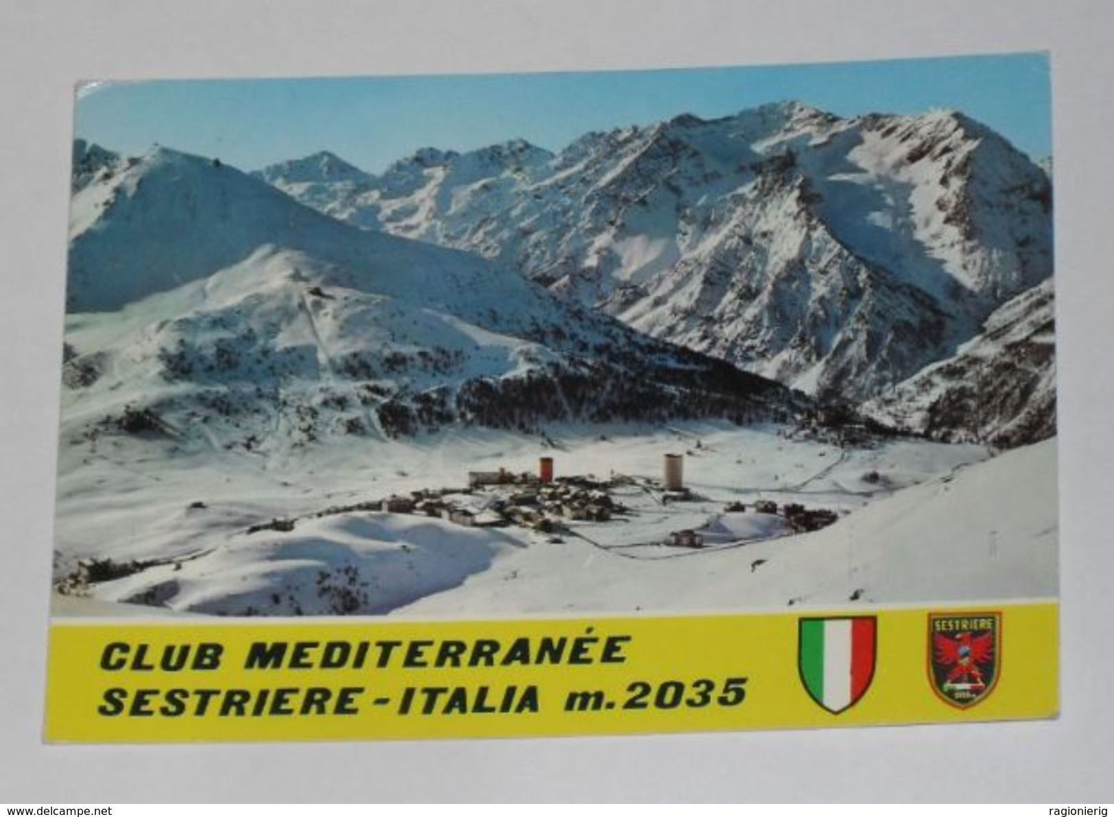 TORINO - Sestriere - Club Mediterranée - Anni 90 - Bar, Alberghi & Ristoranti