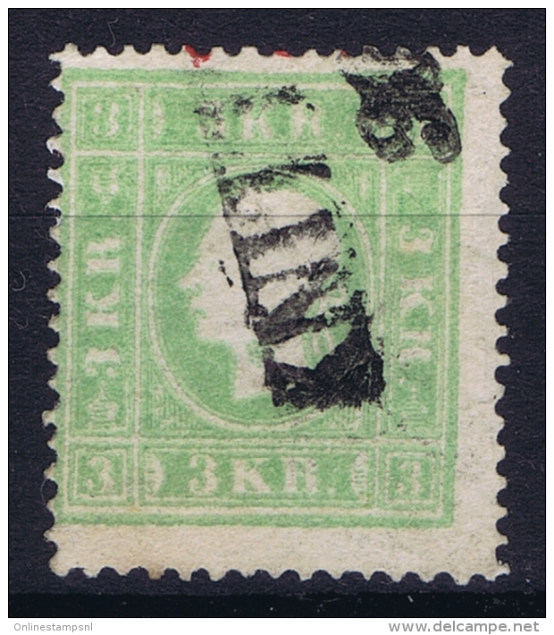 Austria: Mi 12 II   Obl./Gestempelt/used  1858 - Gebraucht