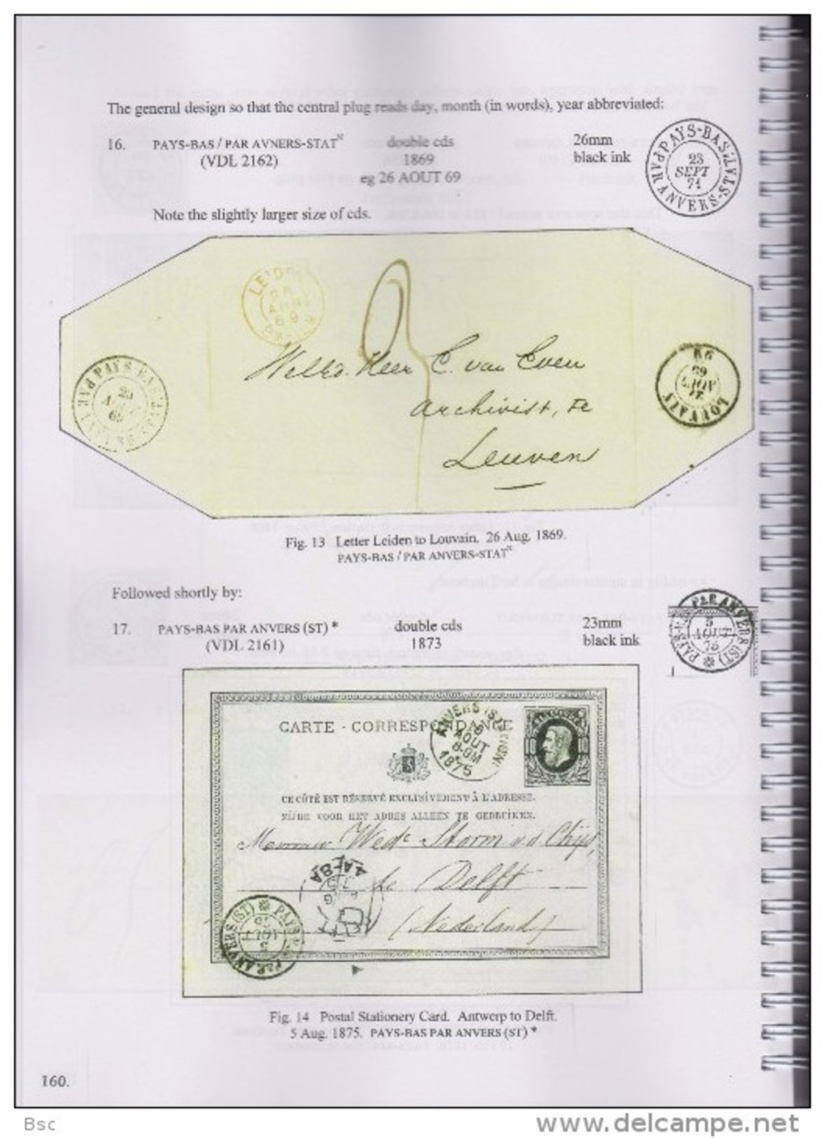 BELGIUM - THE FOREIGN SORTING MARKS - Les marques des Bureaux d'Echange by R. HARRISON issued Déc. 2015