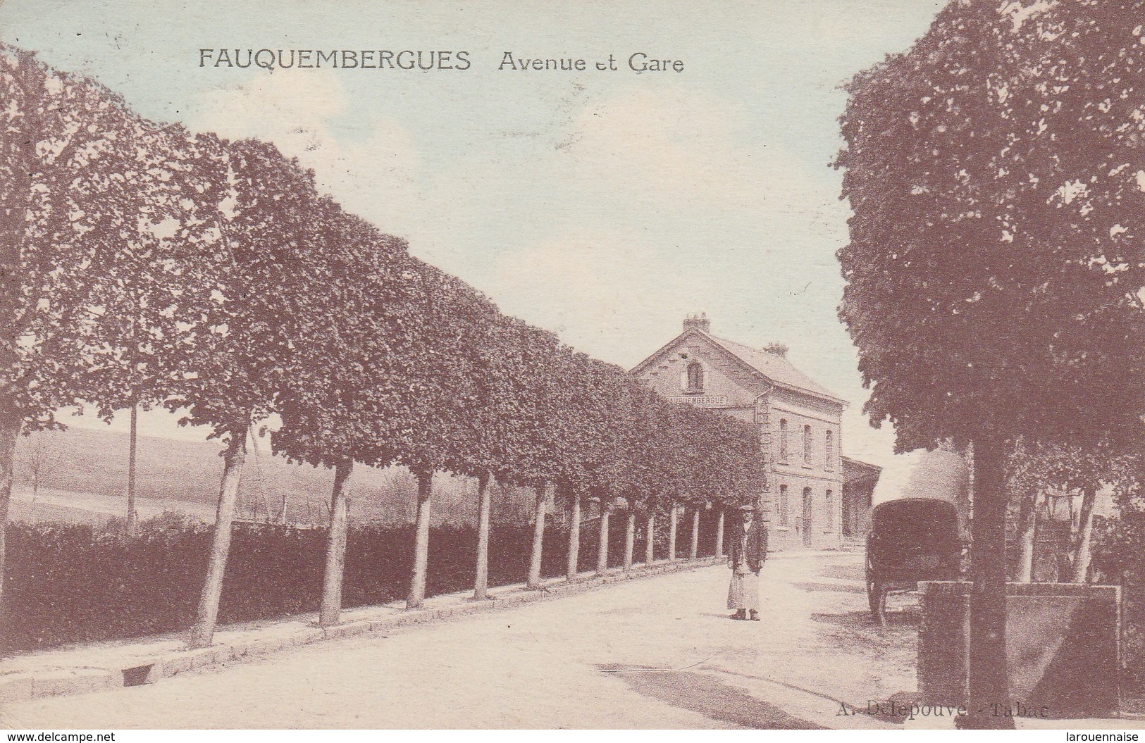 62 - FAUQUEMBERGUES  - Avenue Et Gare - Fauquembergues