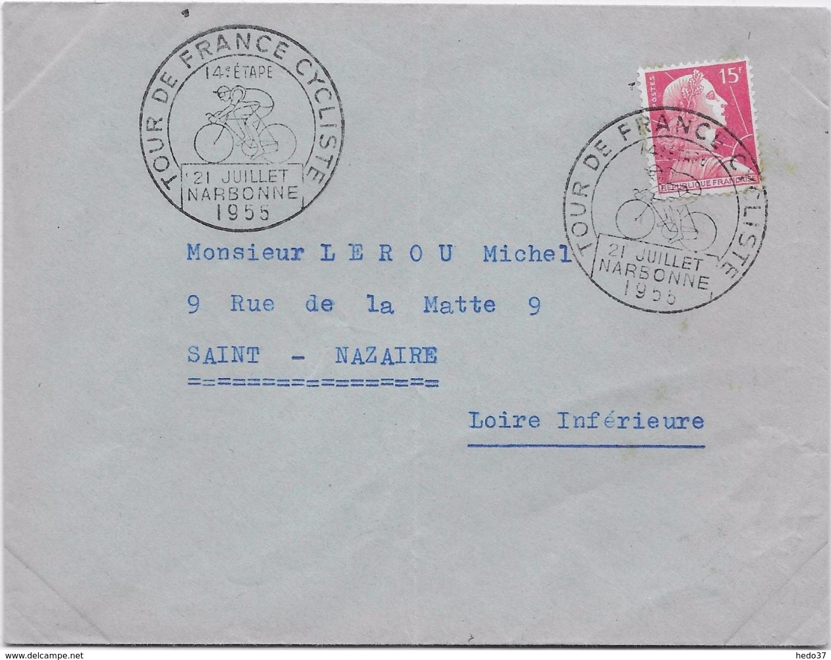 Cyclisme - Tour De France 1955 - Document - Ciclismo