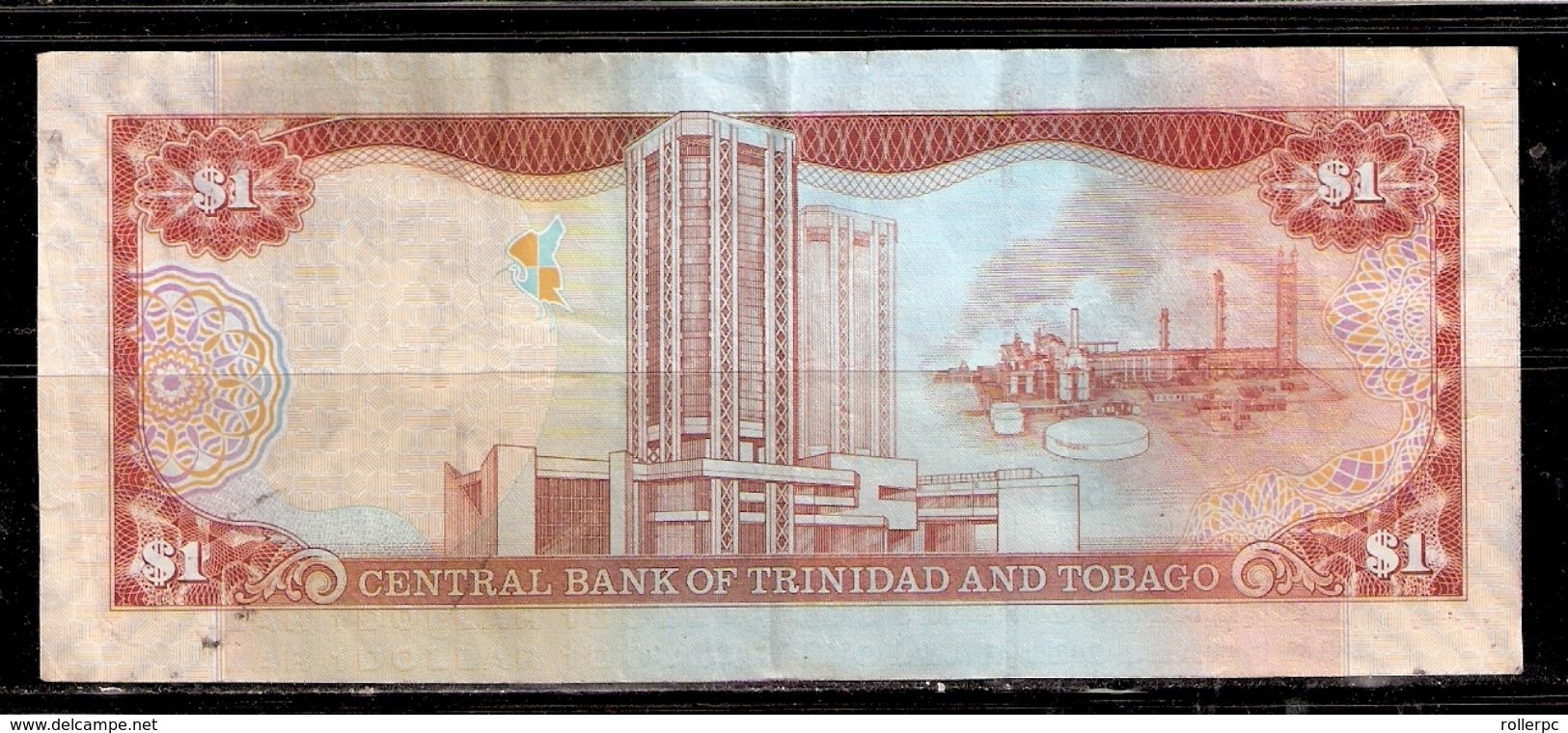 0309012 TRINIDAD AND TOBAGO $1.00 NOTE -- USED - Trinidad Y Tobago