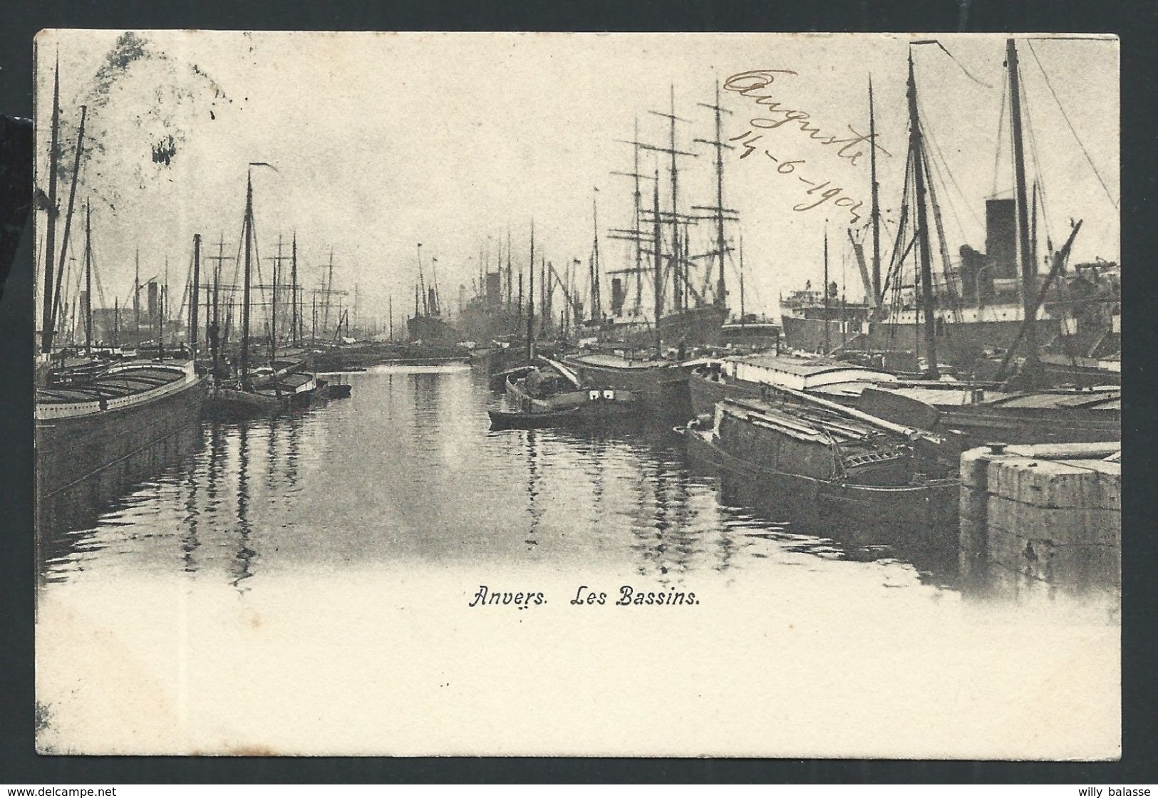 +++ CPA - ANTWERPEN - ANVERS - Les Bassins     // - Antwerpen