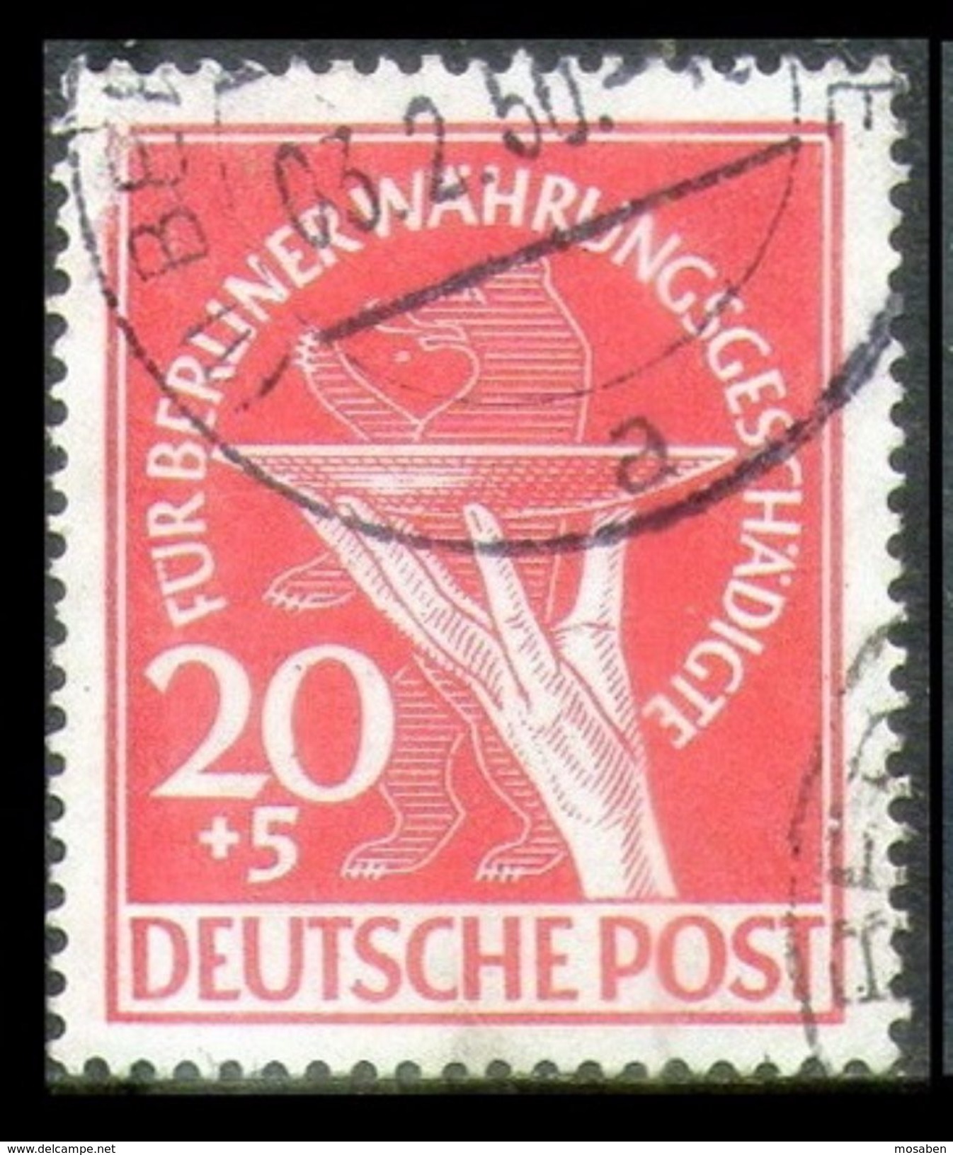 BERLÍN	-	Mi. 69	-	" Con Defectos "  -			N-11473 - Oblitérés