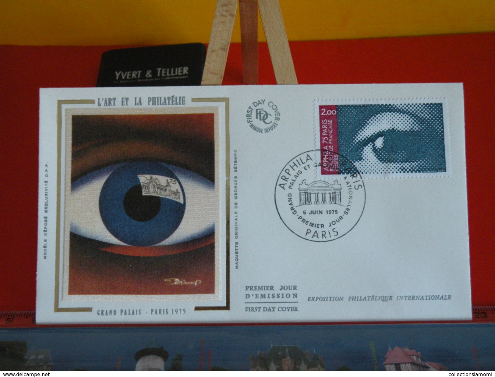 Coté 11,25€ > Art Philatélie (Arphila) > 6.6.1975 > 75 Paris > FDC 1er Jour - 1970-1979