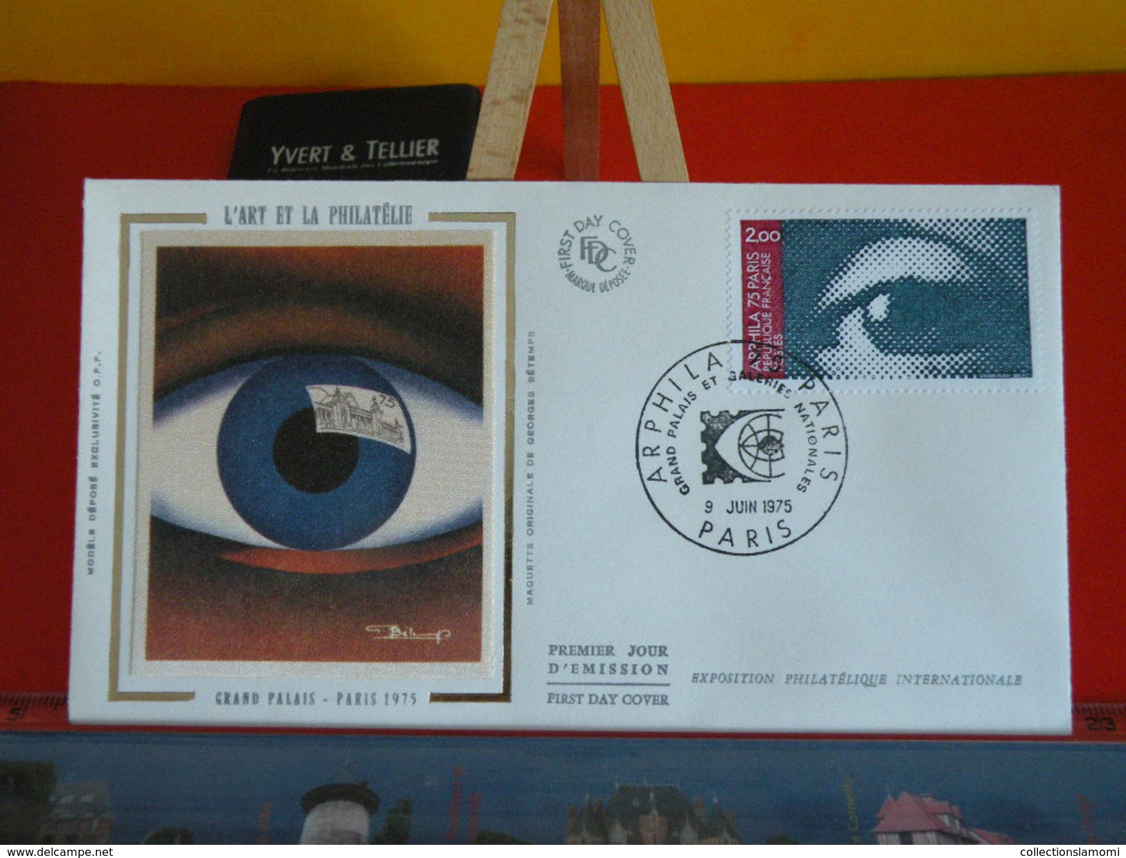 Coté 11,25€ > Art Philatélie (Arphila) > 9.6.1975 > 75 Paris > FDC 1er Jour - 1970-1979