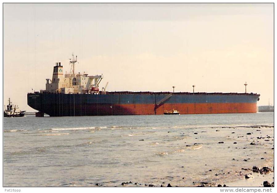 " ANANGEL PRIDE " ** Lot Of /de 3  ** BATEAU DE COMMERCE Cargo Merchant Ship Tanker - Photo 1980-2002 Format CPM - Commerce